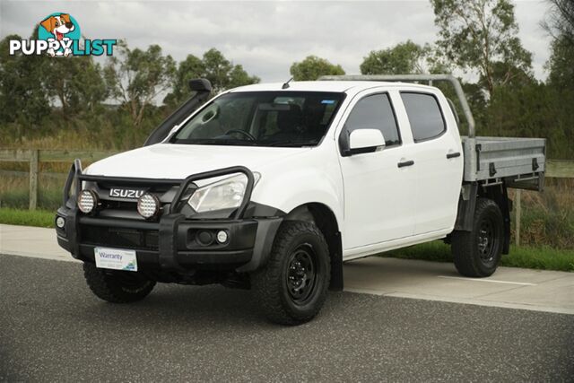 2019 ISUZU D-MAX SX DUAL CAB MY18 CAB CHASSIS