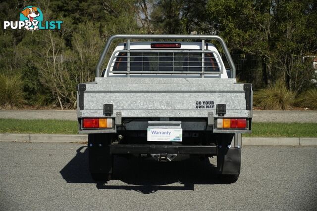 2019 ISUZU D-MAX SX DUAL CAB MY18 CAB CHASSIS