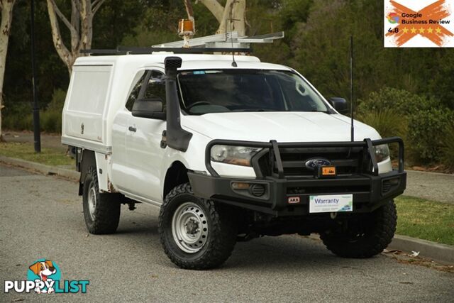 2017 FORD RANGER XL EXTENDED CAB PX MKII CAB CHASSIS