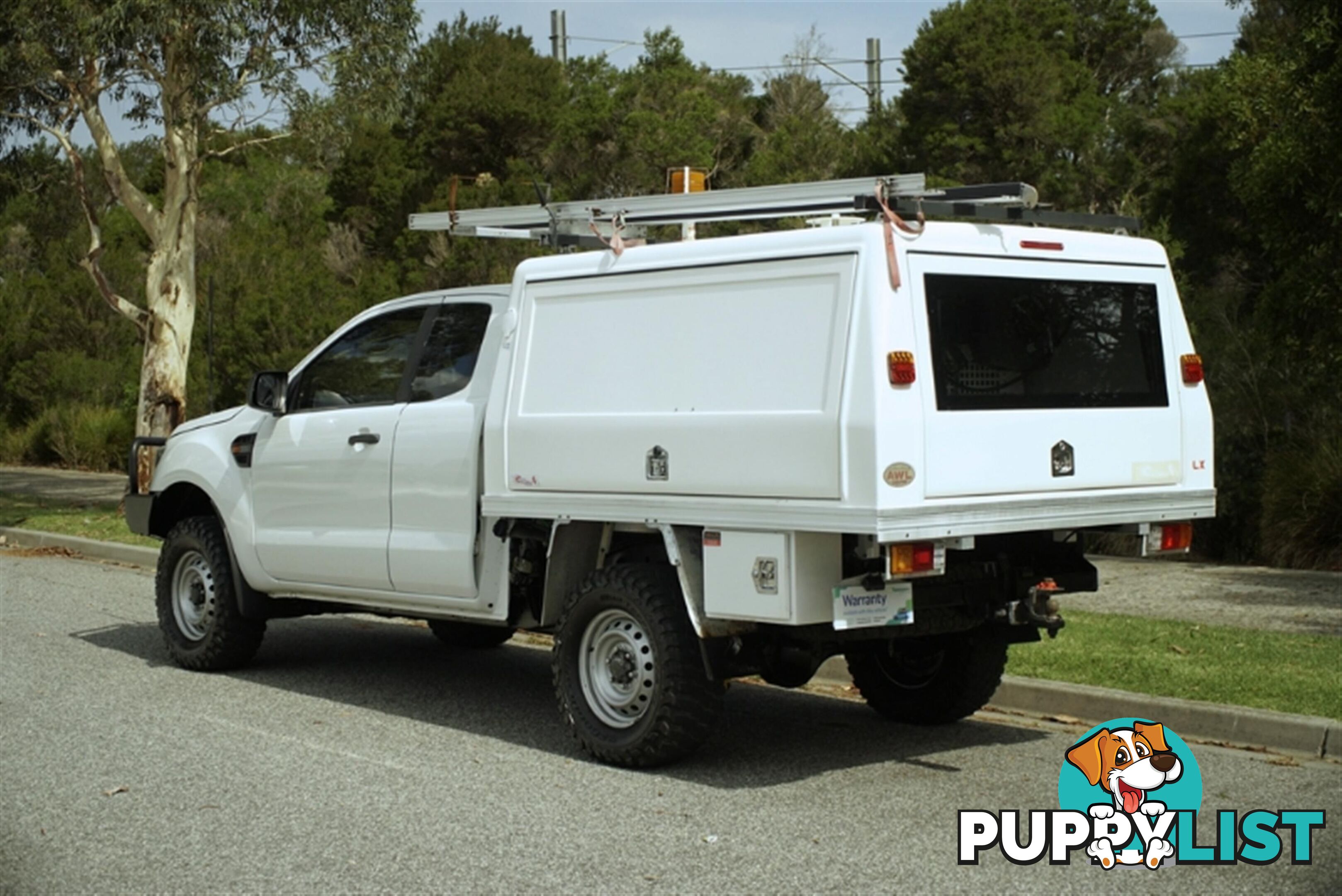 2017 FORD RANGER XL EXTENDED CAB PX MKII CAB CHASSIS