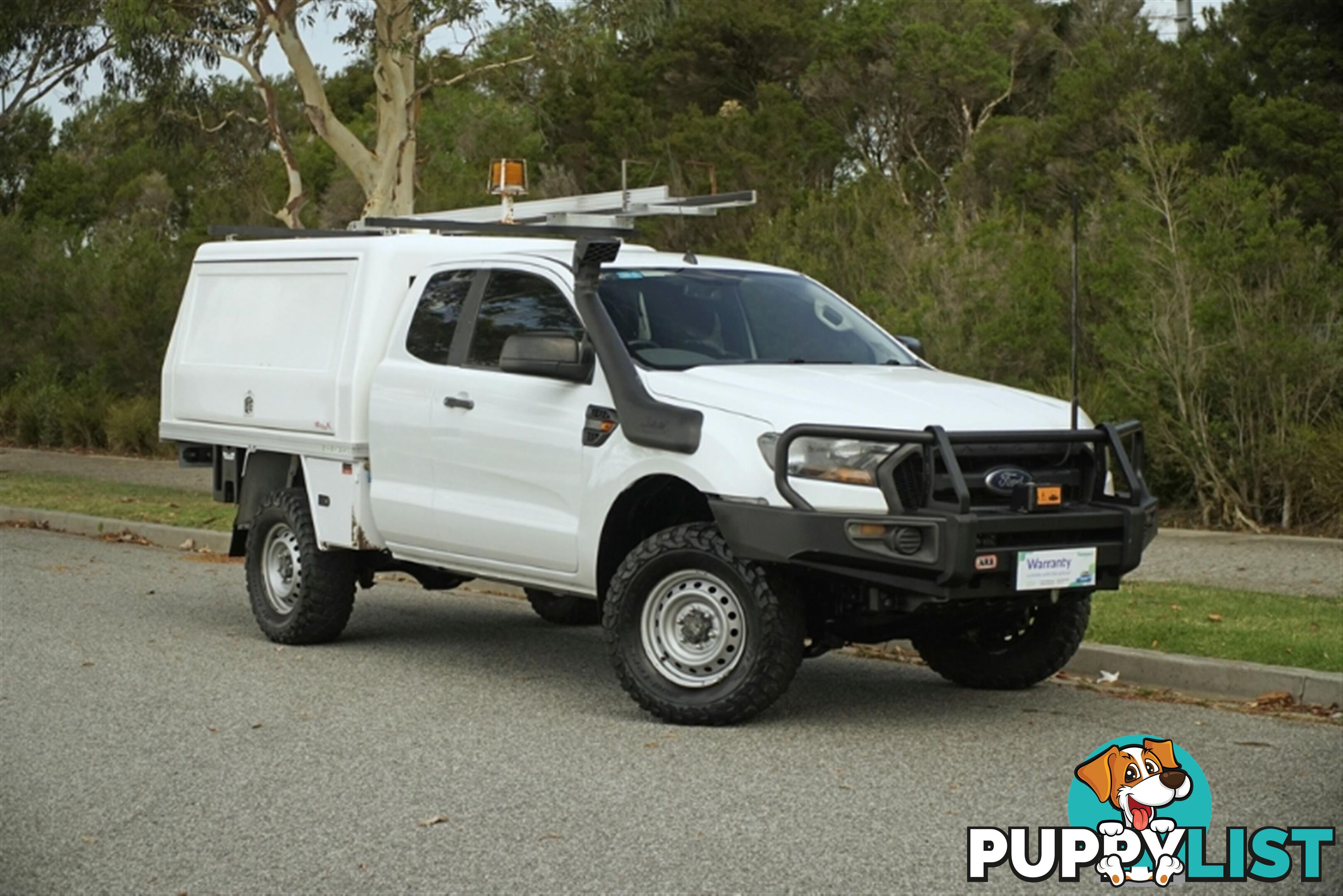 2017 FORD RANGER XL EXTENDED CAB PX MKII CAB CHASSIS