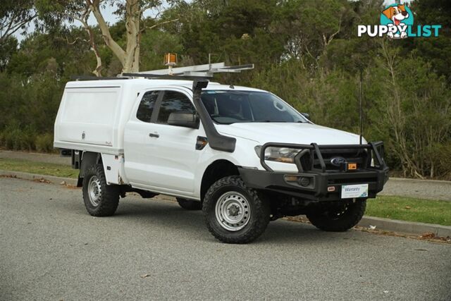 2017 FORD RANGER XL EXTENDED CAB PX MKII CAB CHASSIS