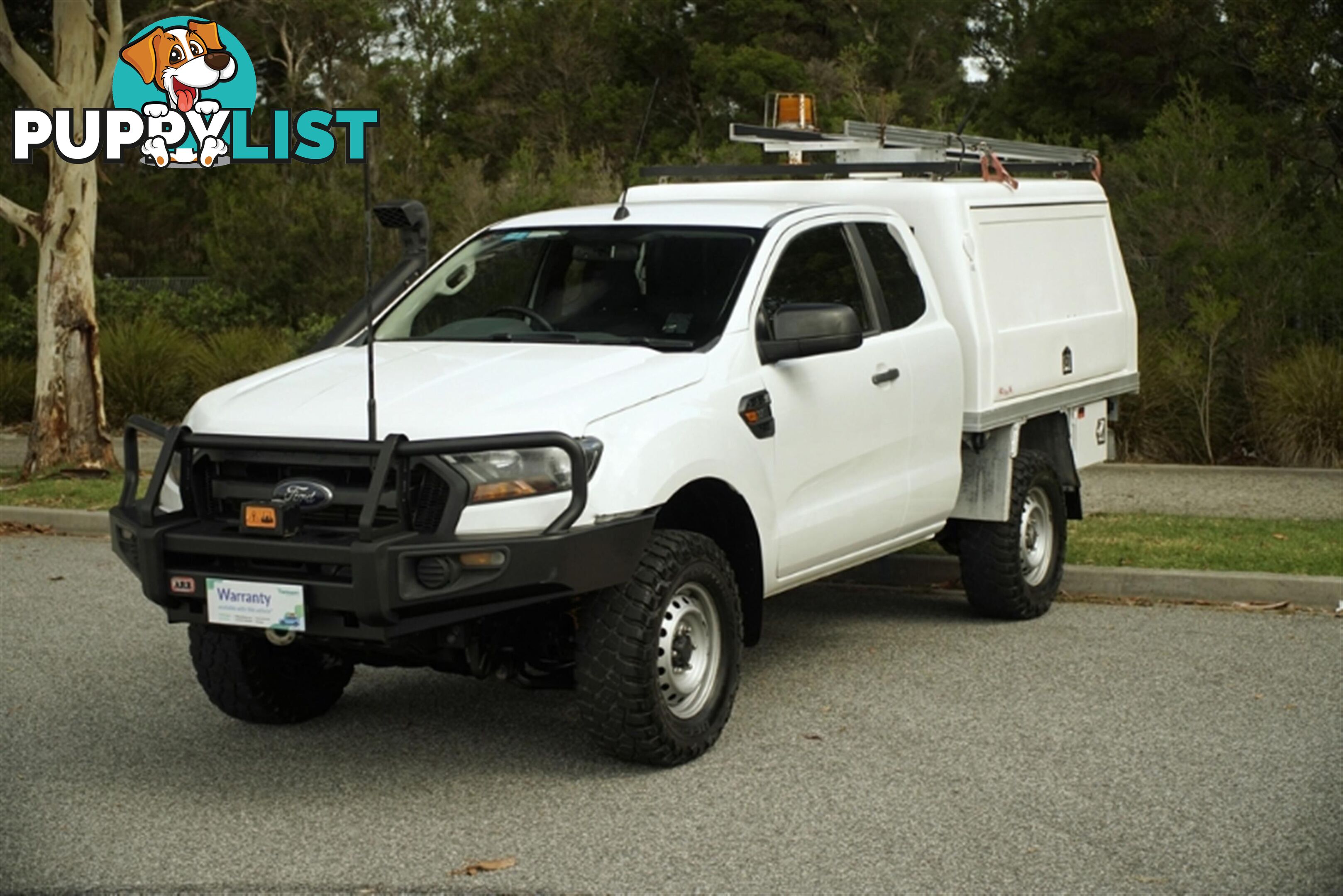 2017 FORD RANGER XL EXTENDED CAB PX MKII CAB CHASSIS