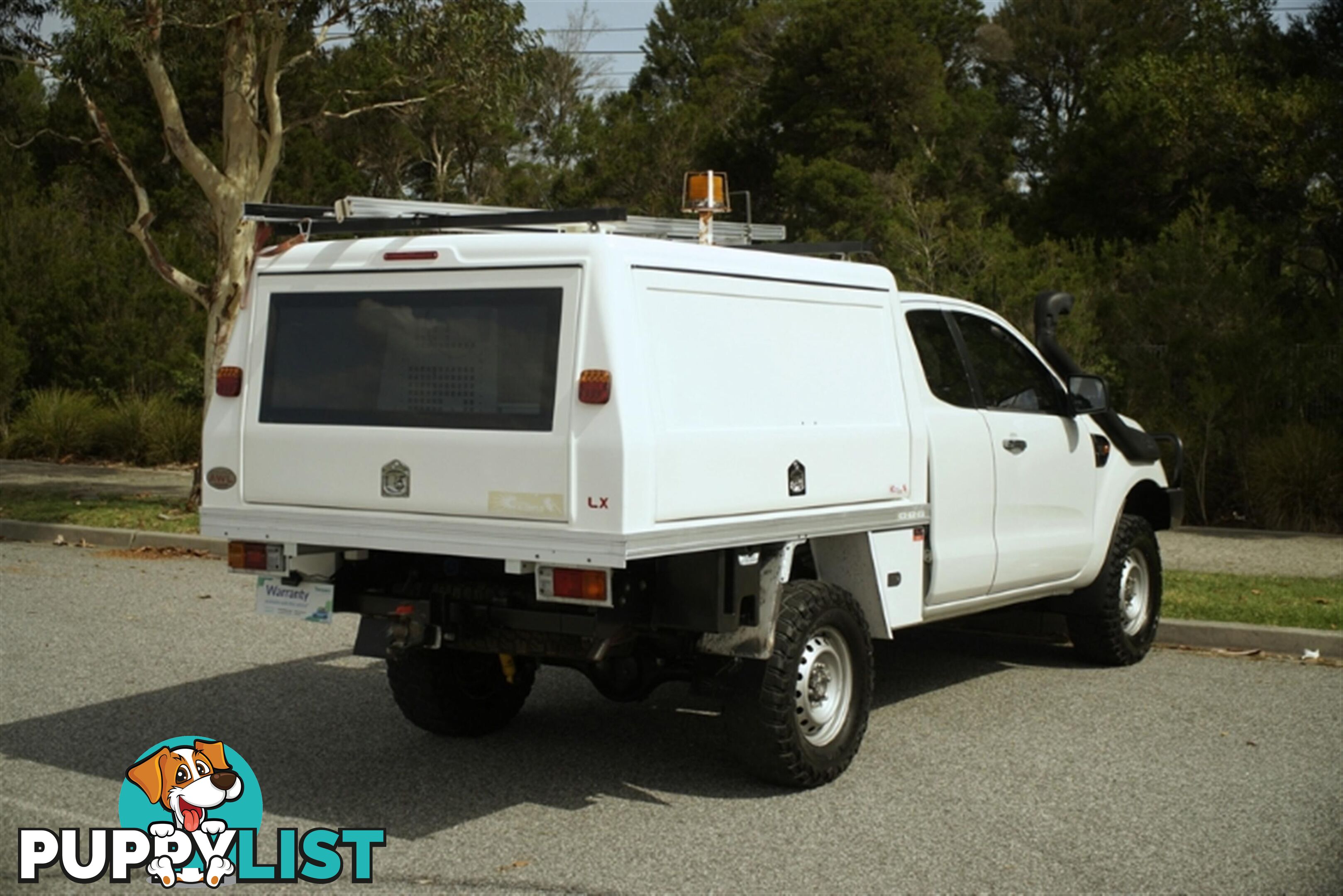 2017 FORD RANGER XL EXTENDED CAB PX MKII CAB CHASSIS