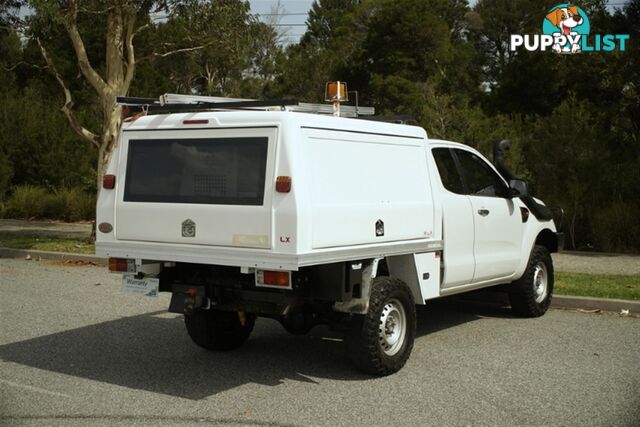 2017 FORD RANGER XL EXTENDED CAB PX MKII CAB CHASSIS