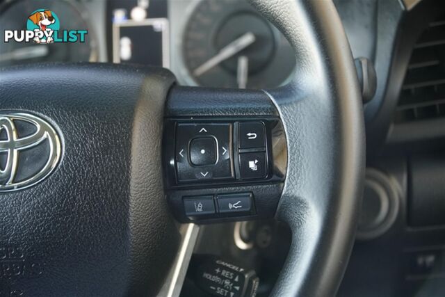 2018 TOYOTA HILUX SR DUAL CAB GUN126R CAB CHASSIS
