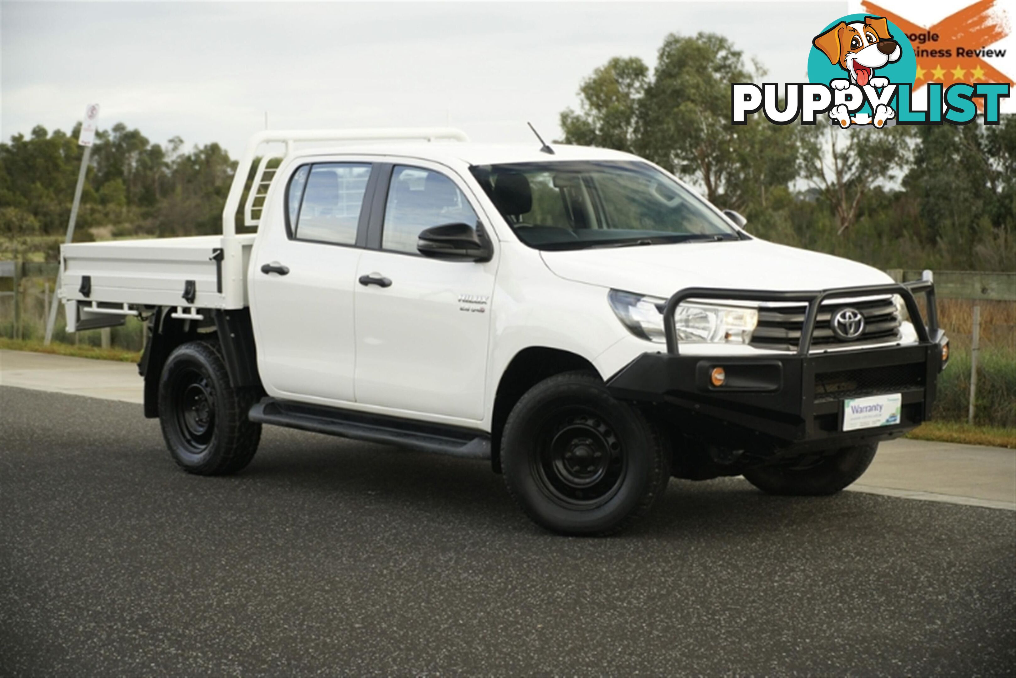 2018 TOYOTA HILUX SR DUAL CAB GUN126R CAB CHASSIS