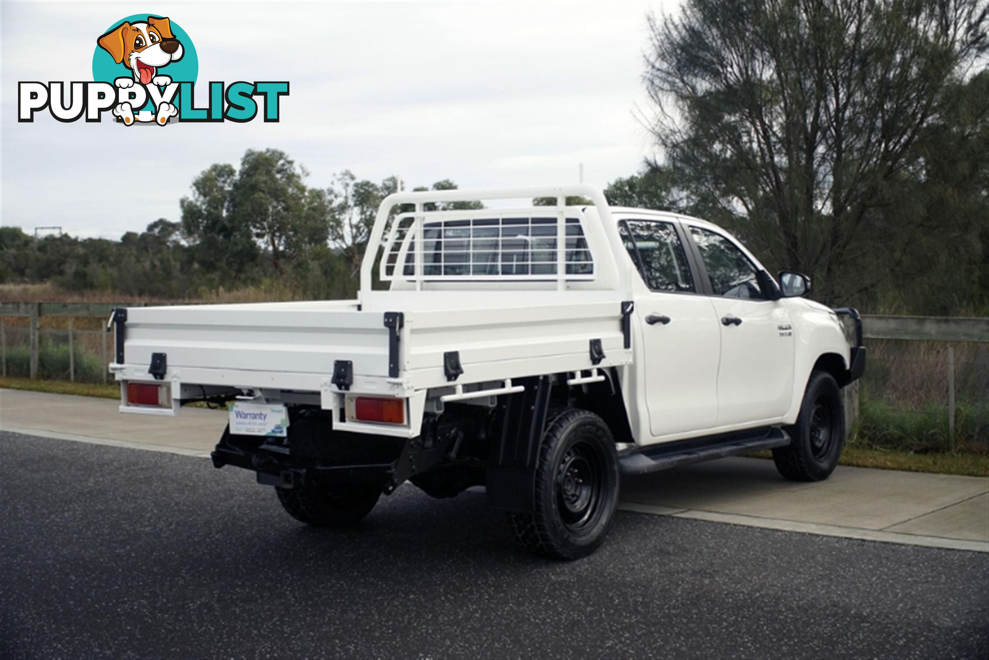 2018 TOYOTA HILUX SR DUAL CAB GUN126R CAB CHASSIS