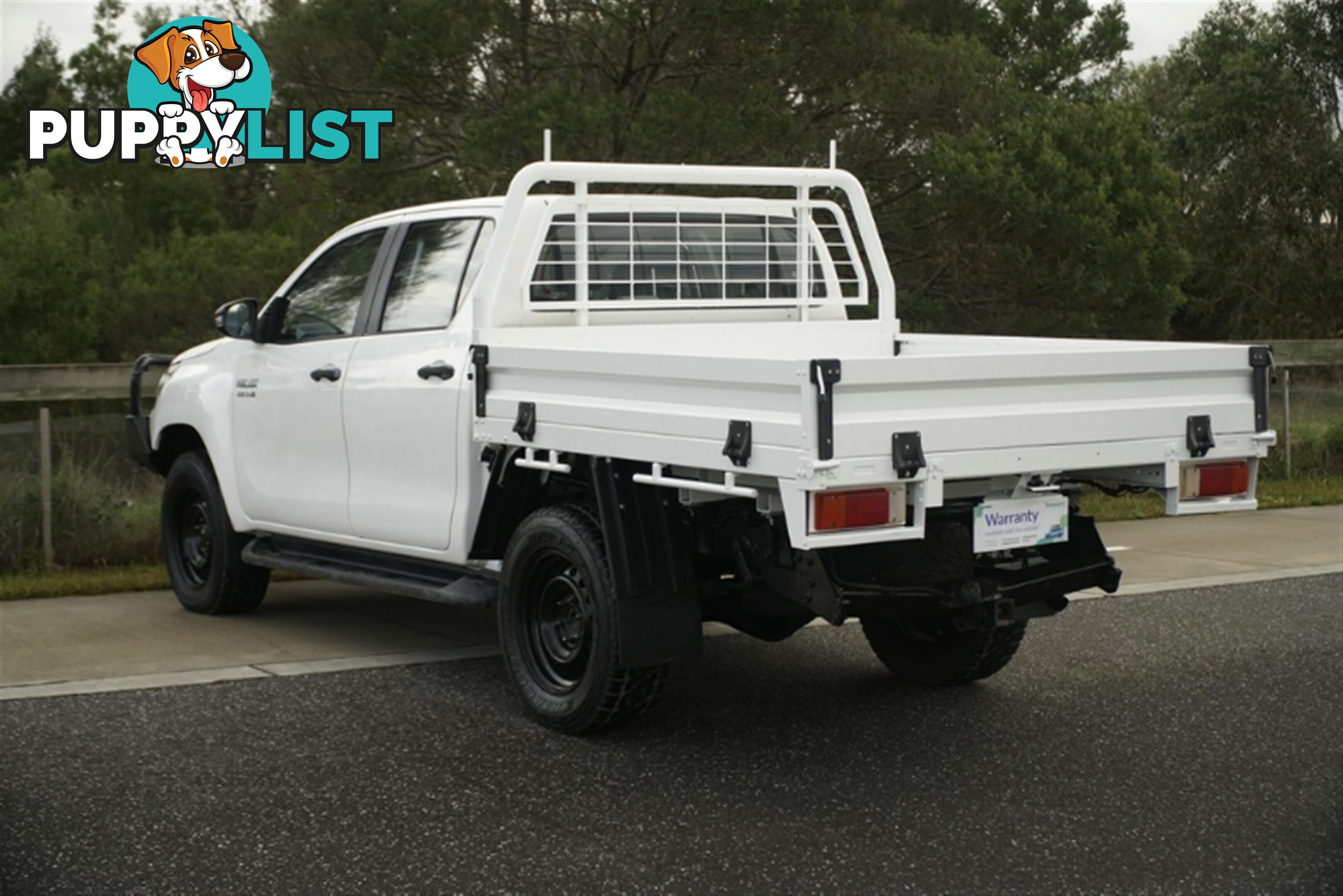 2018 TOYOTA HILUX SR DUAL CAB GUN126R CAB CHASSIS