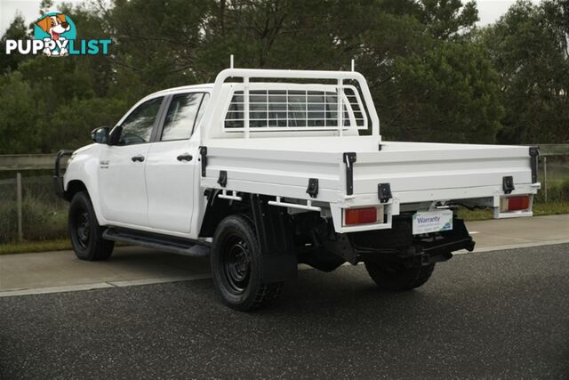 2018 TOYOTA HILUX SR DUAL CAB GUN126R CAB CHASSIS