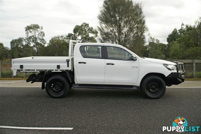 2018 TOYOTA HILUX SR DUAL CAB GUN126R CAB CHASSIS