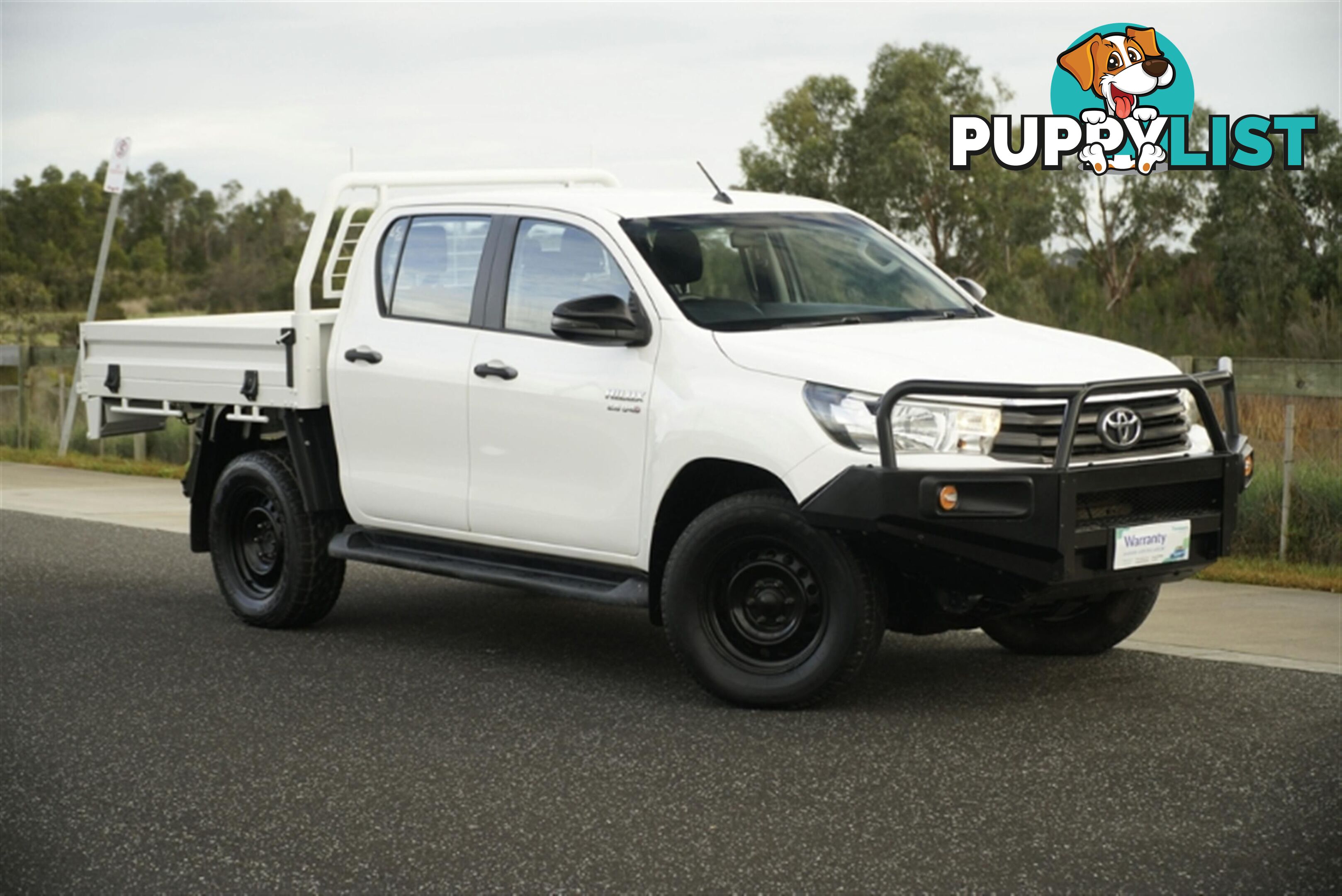 2018 TOYOTA HILUX SR DUAL CAB GUN126R CAB CHASSIS