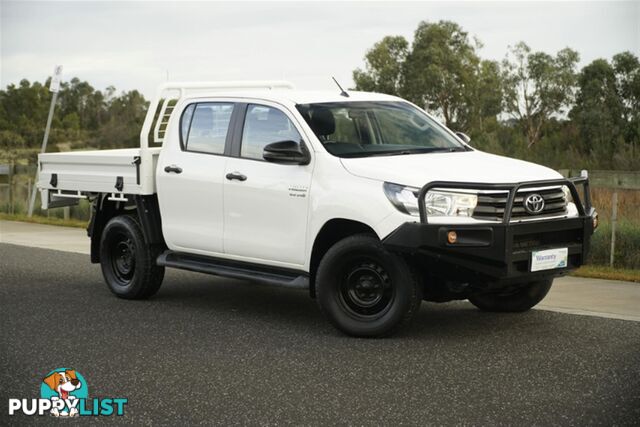 2018 TOYOTA HILUX SR DUAL CAB GUN126R CAB CHASSIS