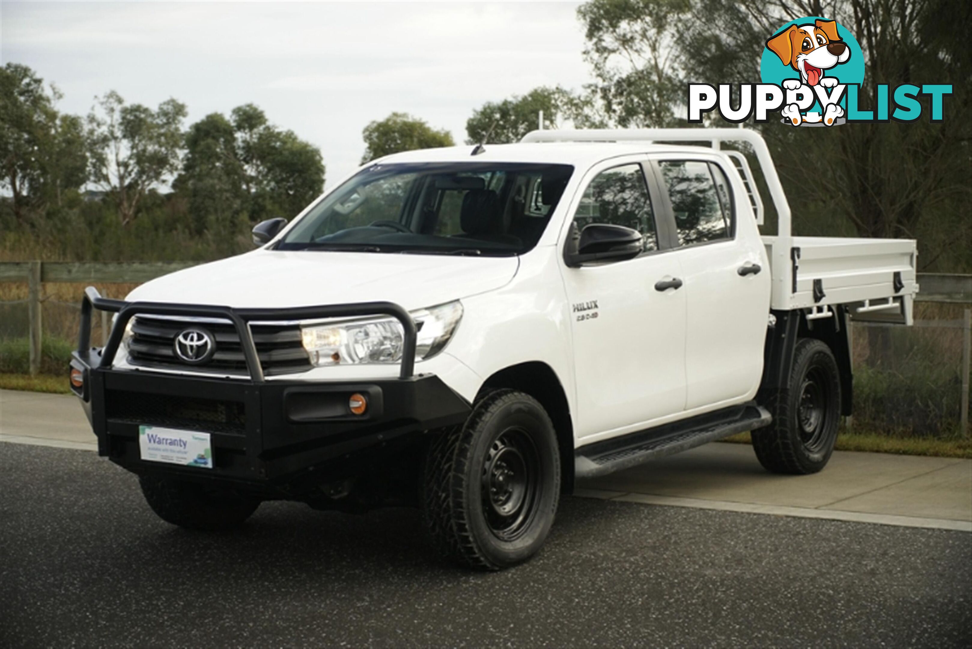 2018 TOYOTA HILUX SR DUAL CAB GUN126R CAB CHASSIS