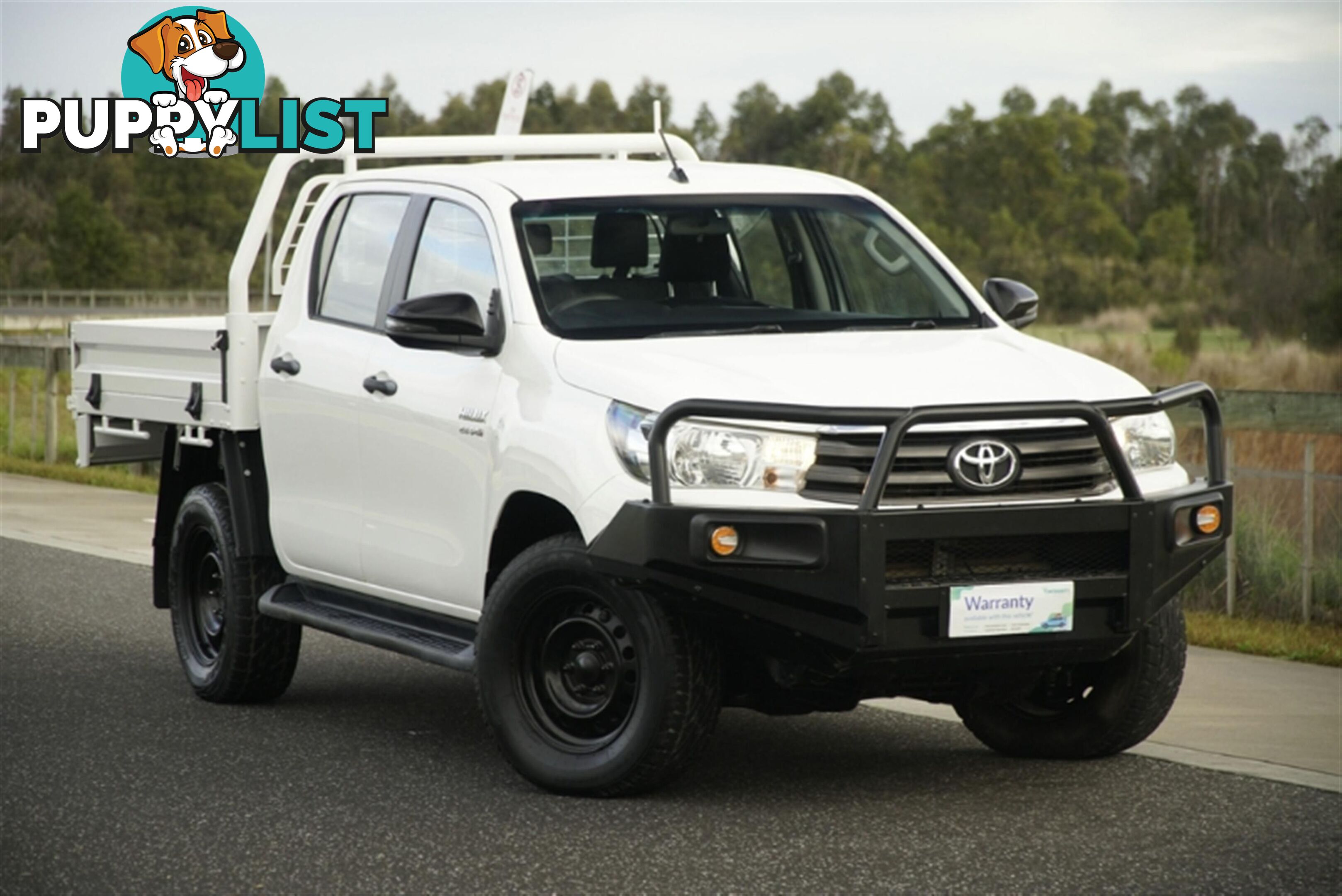 2018 TOYOTA HILUX SR DUAL CAB GUN126R CAB CHASSIS