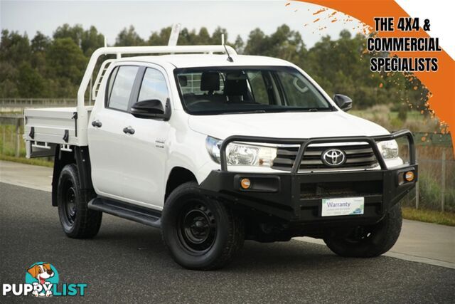 2018 TOYOTA HILUX SR DUAL CAB GUN126R CAB CHASSIS