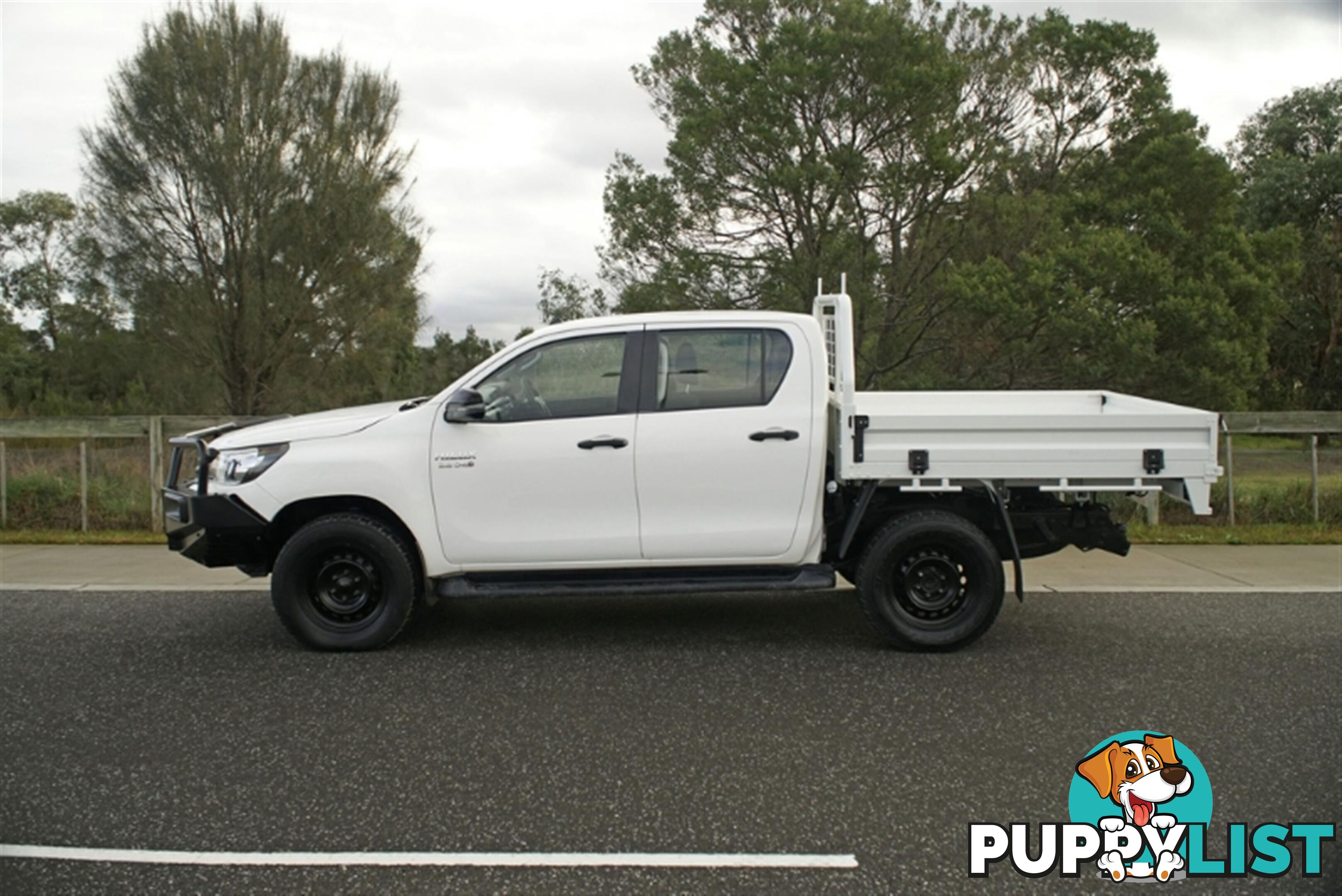 2018 TOYOTA HILUX SR DUAL CAB GUN126R CAB CHASSIS