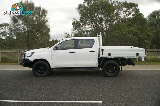 2018 TOYOTA HILUX SR DUAL CAB GUN126R CAB CHASSIS