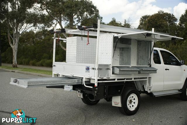 2011 TOYOTA HILUX SR EXTENDED CAB KUN26R MY10 CAB CHASSIS