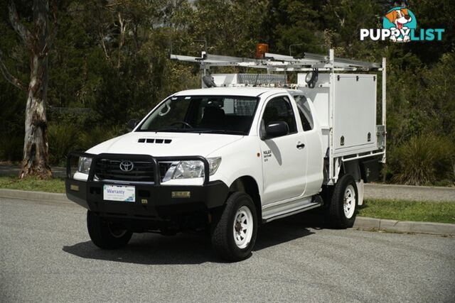 2011 TOYOTA HILUX SR EXTENDED CAB KUN26R MY10 CAB CHASSIS