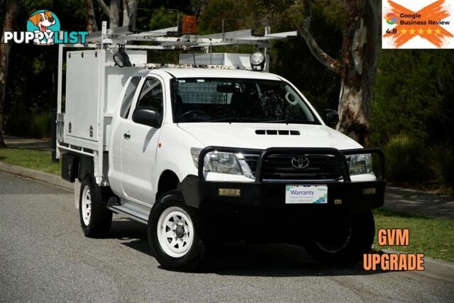 2011 TOYOTA HILUX SR EXTENDED CAB KUN26R MY10 CAB CHASSIS