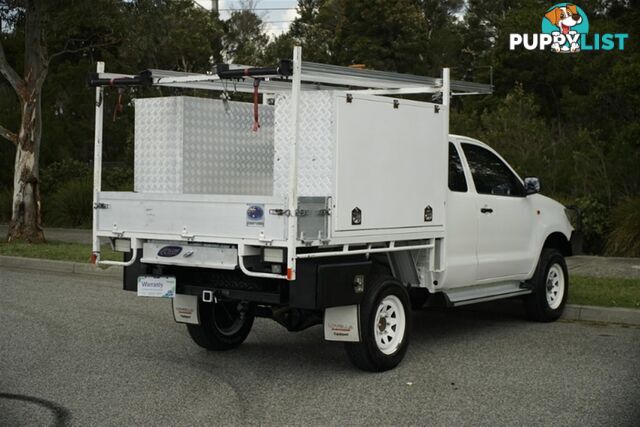 2011 TOYOTA HILUX SR EXTENDED CAB KUN26R MY10 CAB CHASSIS