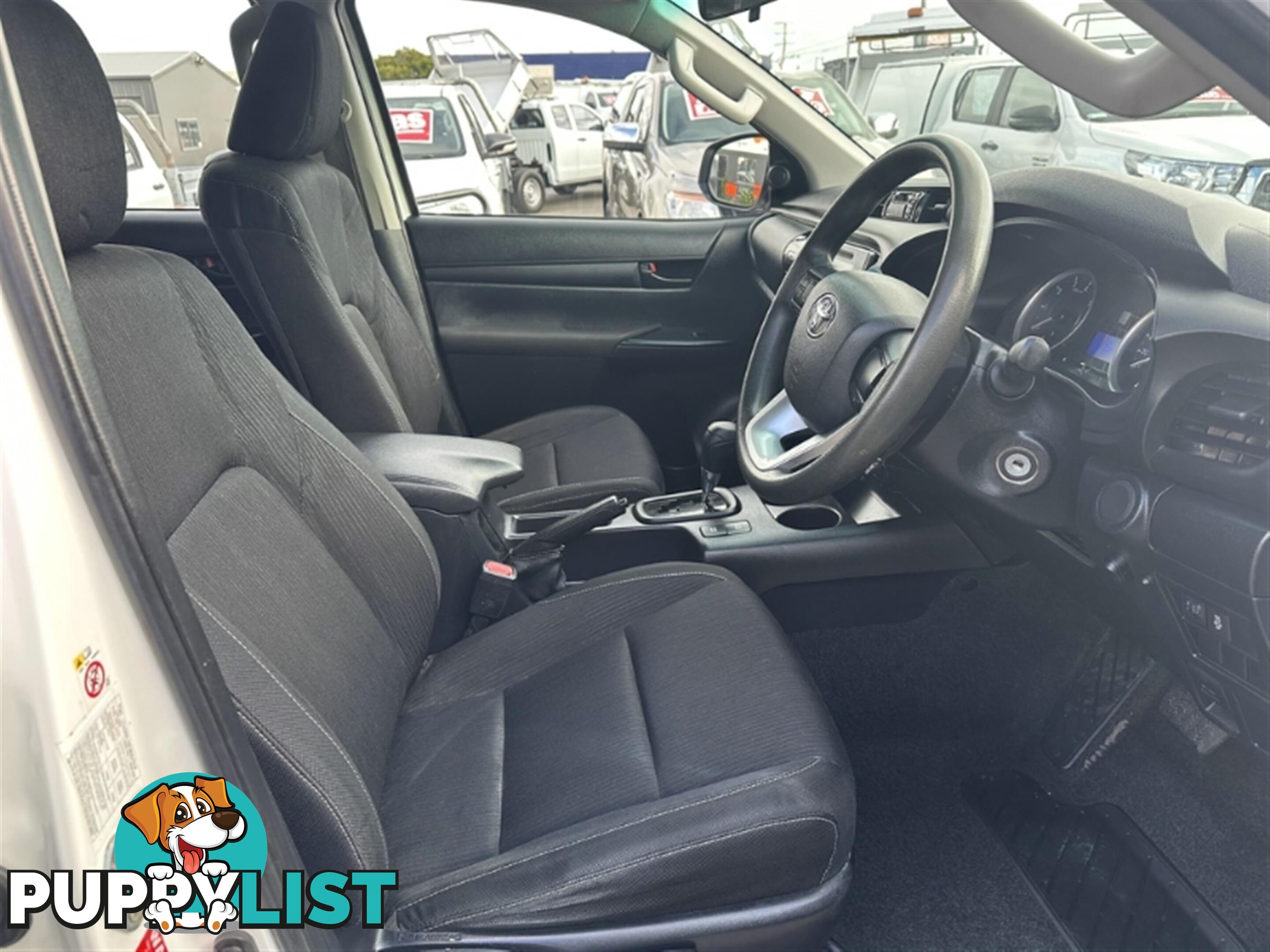 2017 TOYOTA HILUX SR DUAL CAB GUN126R CAB CHASSIS