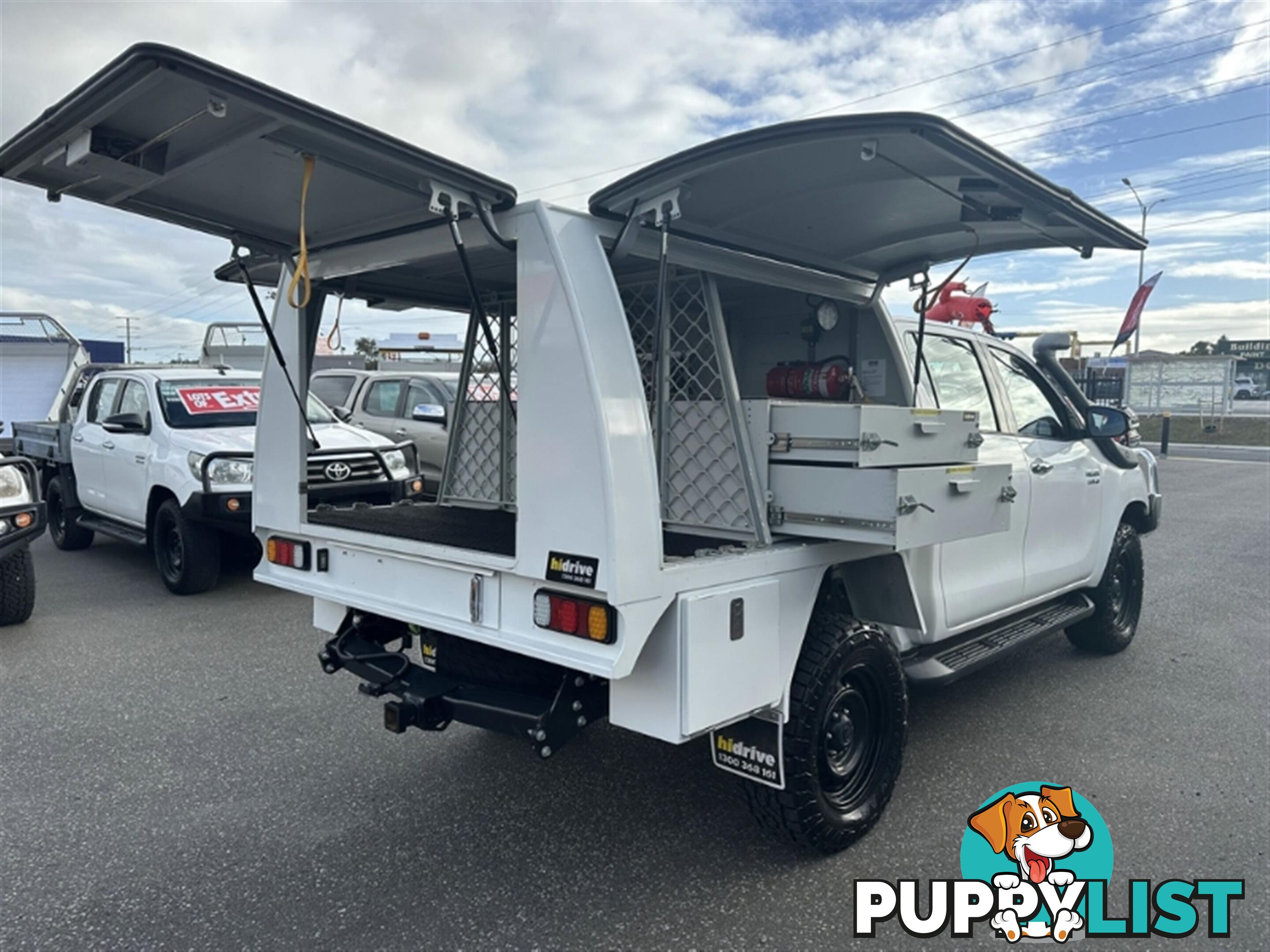 2017 TOYOTA HILUX SR DUAL CAB GUN126R CAB CHASSIS