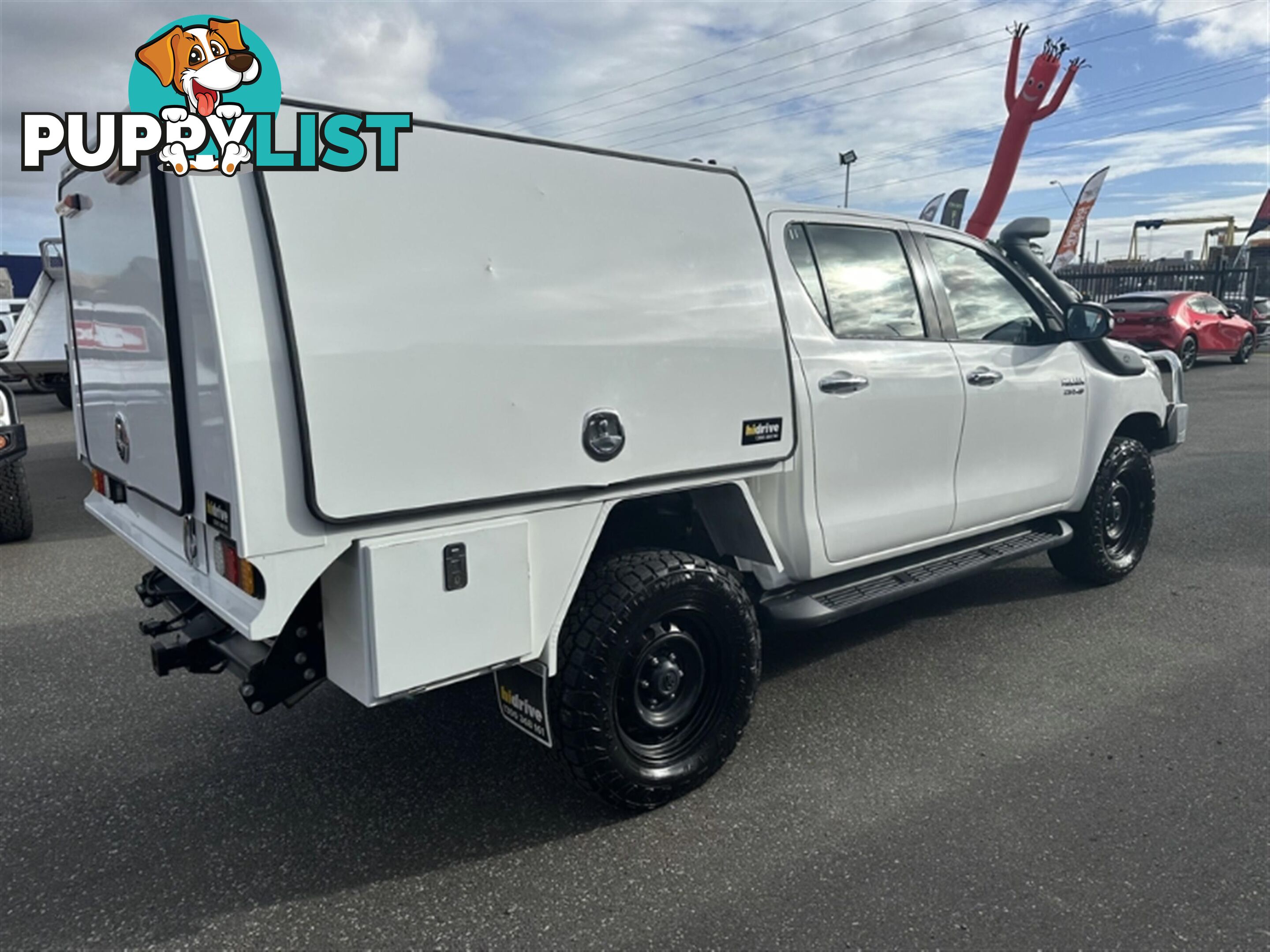 2017 TOYOTA HILUX SR DUAL CAB GUN126R CAB CHASSIS