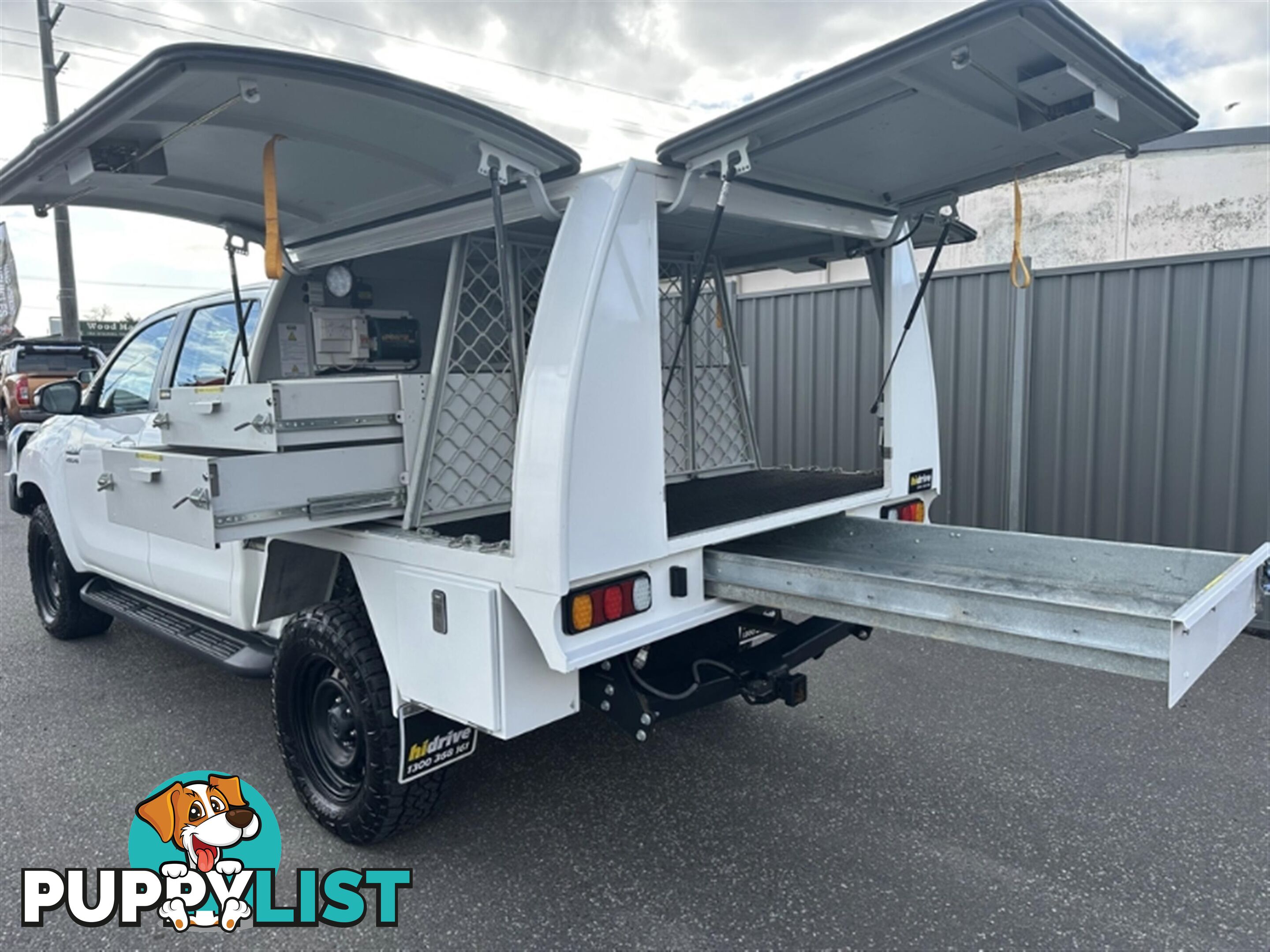 2017 TOYOTA HILUX SR DUAL CAB GUN126R CAB CHASSIS