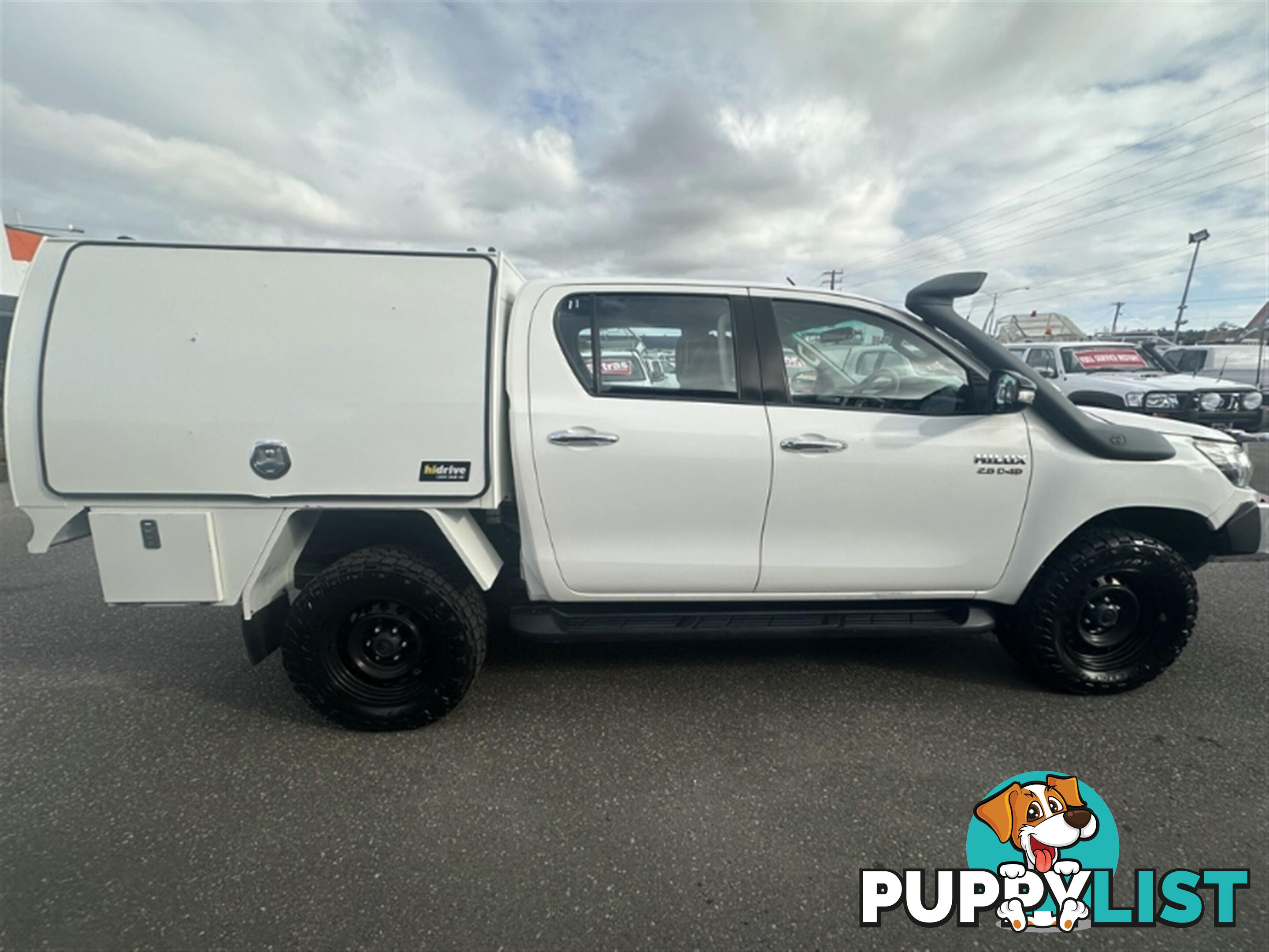 2017 TOYOTA HILUX SR DUAL CAB GUN126R CAB CHASSIS