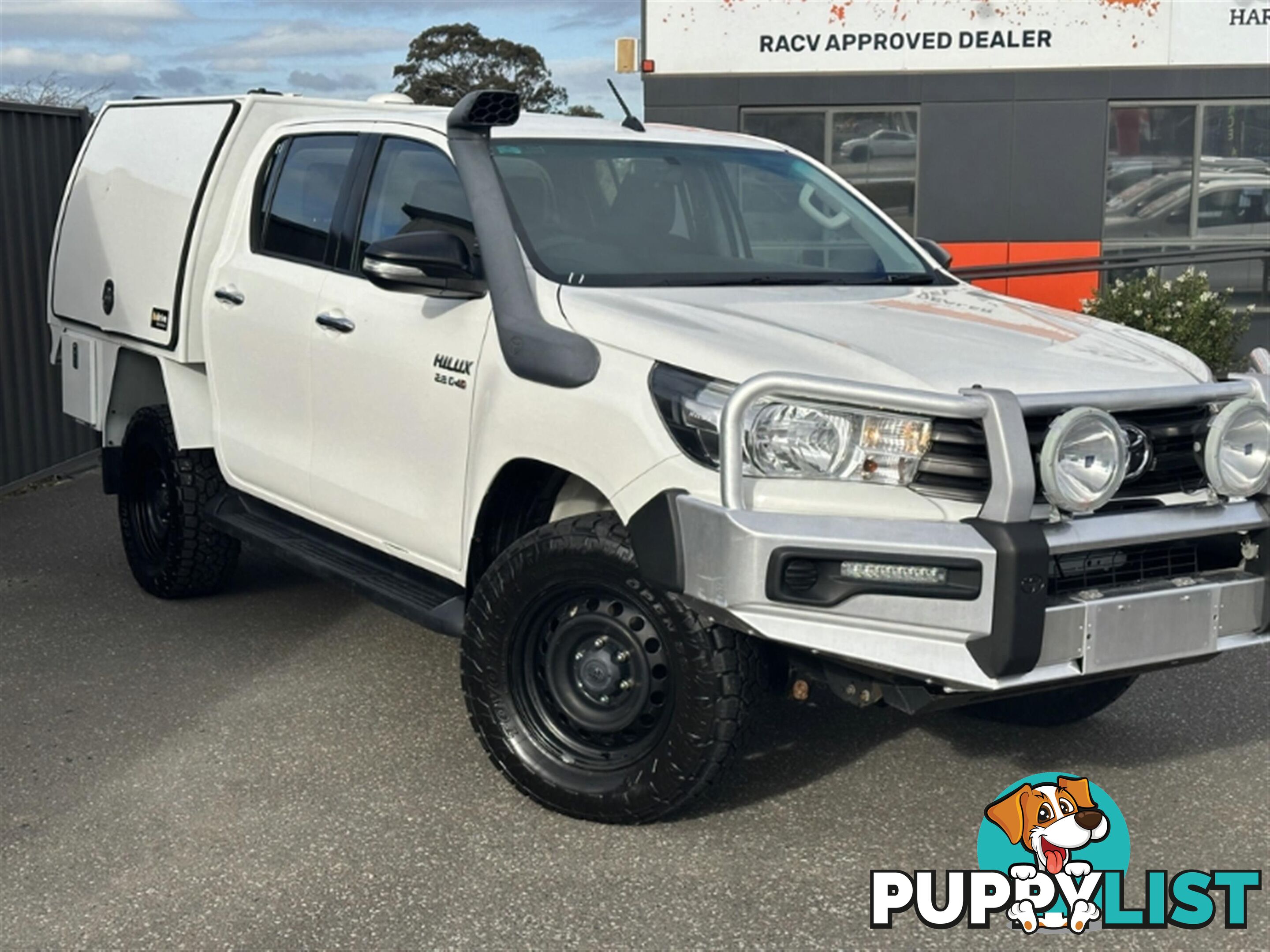 2017 TOYOTA HILUX SR DUAL CAB GUN126R CAB CHASSIS
