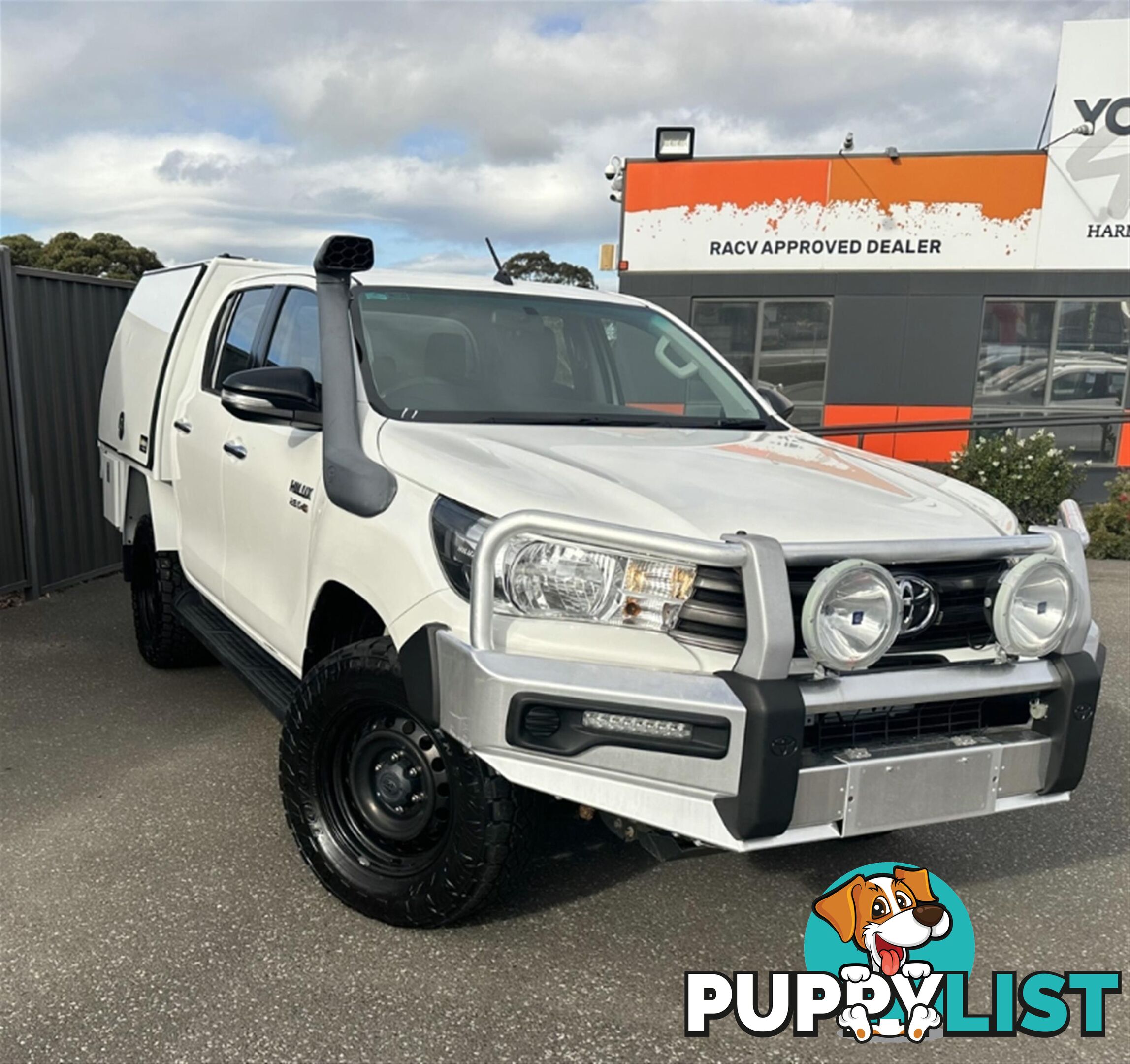 2017 TOYOTA HILUX SR DUAL CAB GUN126R CAB CHASSIS