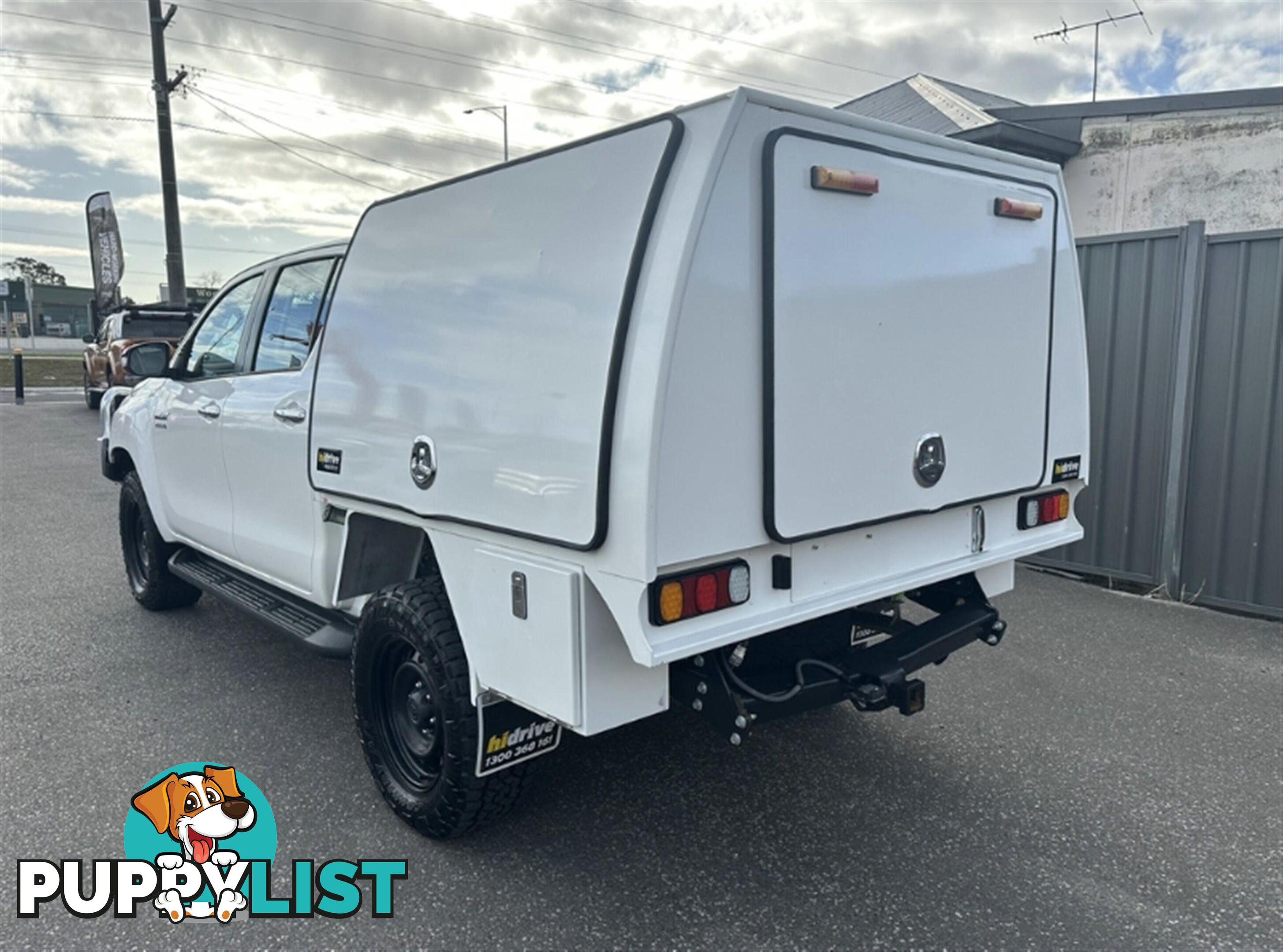 2017 TOYOTA HILUX SR DUAL CAB GUN126R CAB CHASSIS