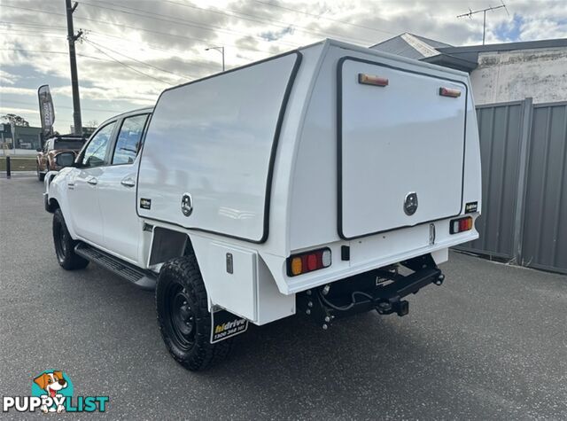 2017 TOYOTA HILUX SR DUAL CAB GUN126R CAB CHASSIS