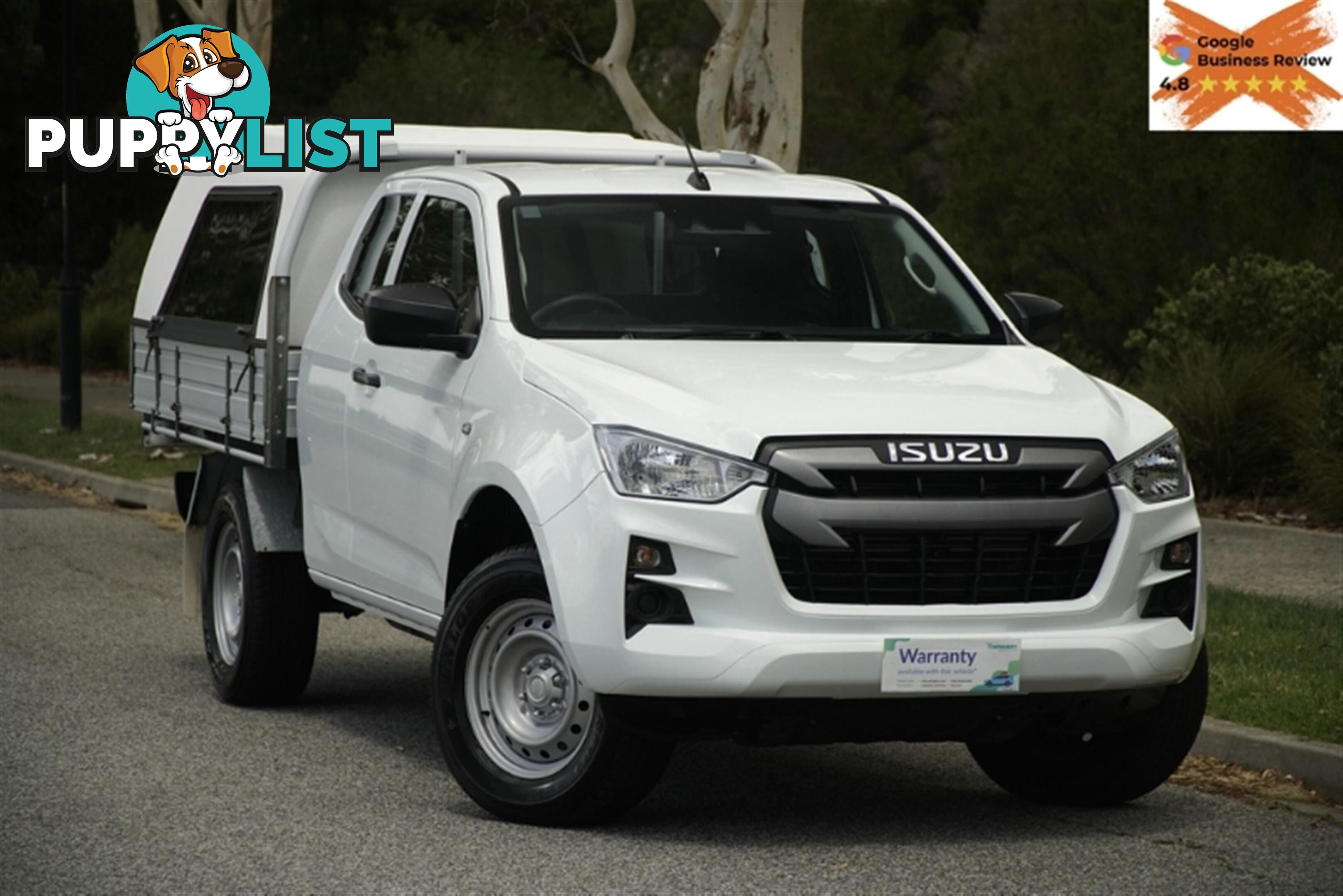 2022 ISUZU D-MAX SX EXTENDED CAB RG MY22 CAB CHASSIS