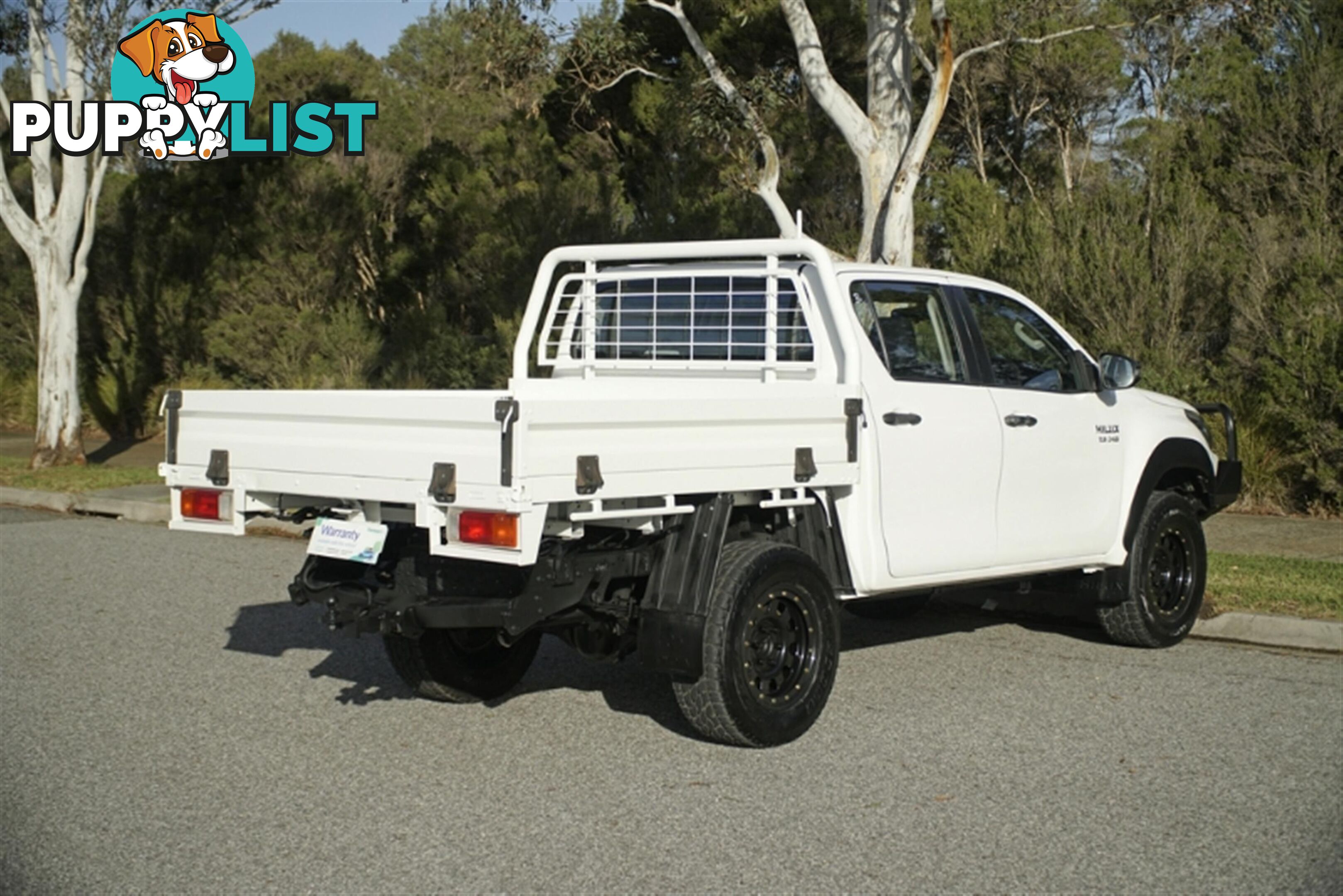 2018 TOYOTA HILUX SR DUAL CAB GUN126R CAB CHASSIS