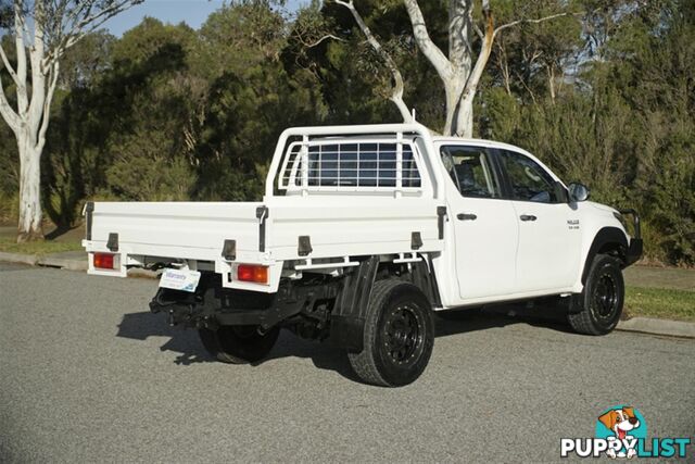 2018 TOYOTA HILUX SR DUAL CAB GUN126R CAB CHASSIS