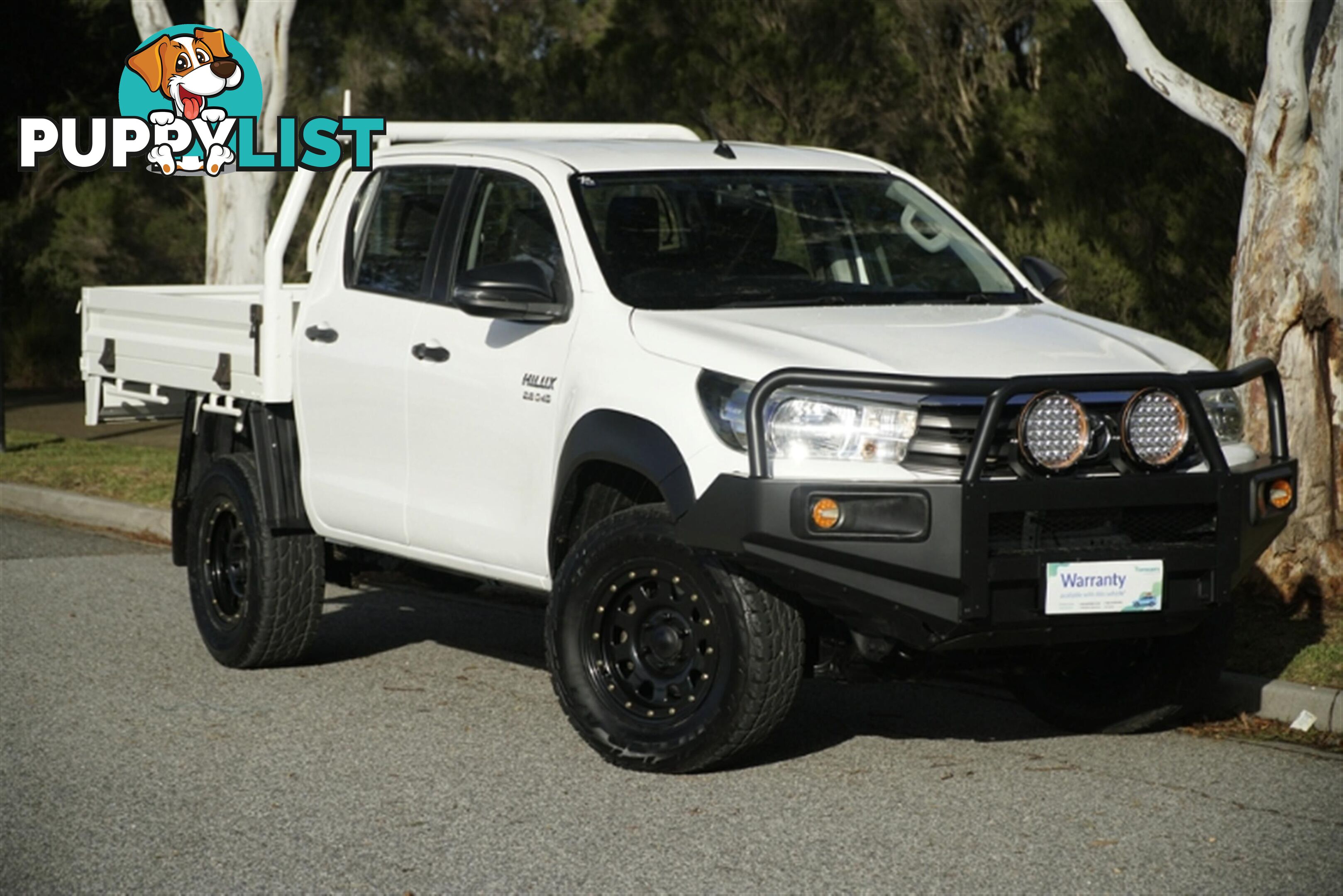 2018 TOYOTA HILUX SR DUAL CAB GUN126R CAB CHASSIS