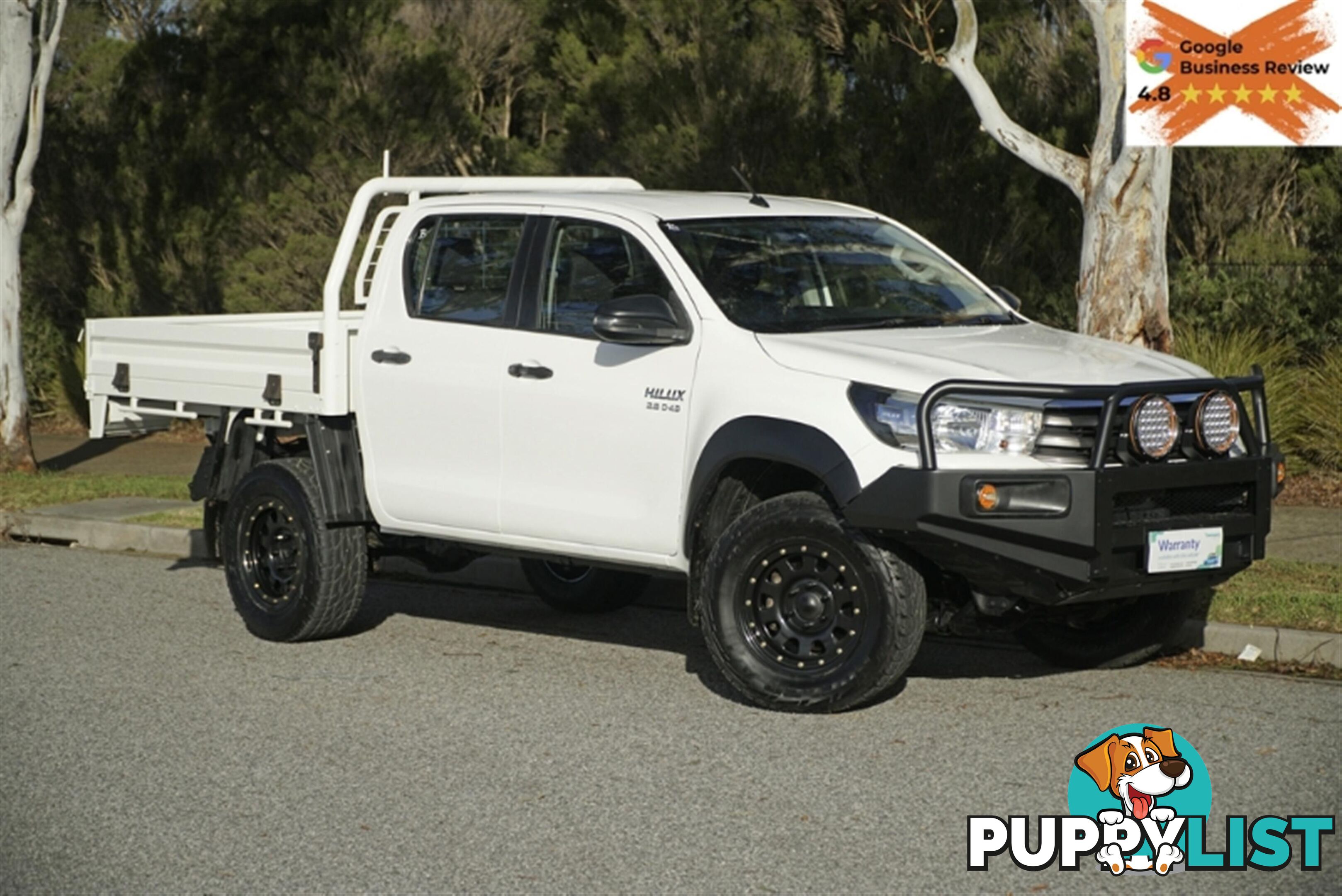 2018 TOYOTA HILUX SR DUAL CAB GUN126R CAB CHASSIS