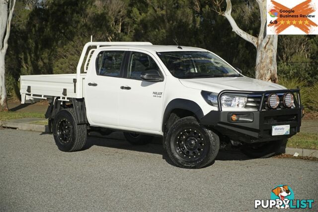 2018 TOYOTA HILUX SR DUAL CAB GUN126R CAB CHASSIS