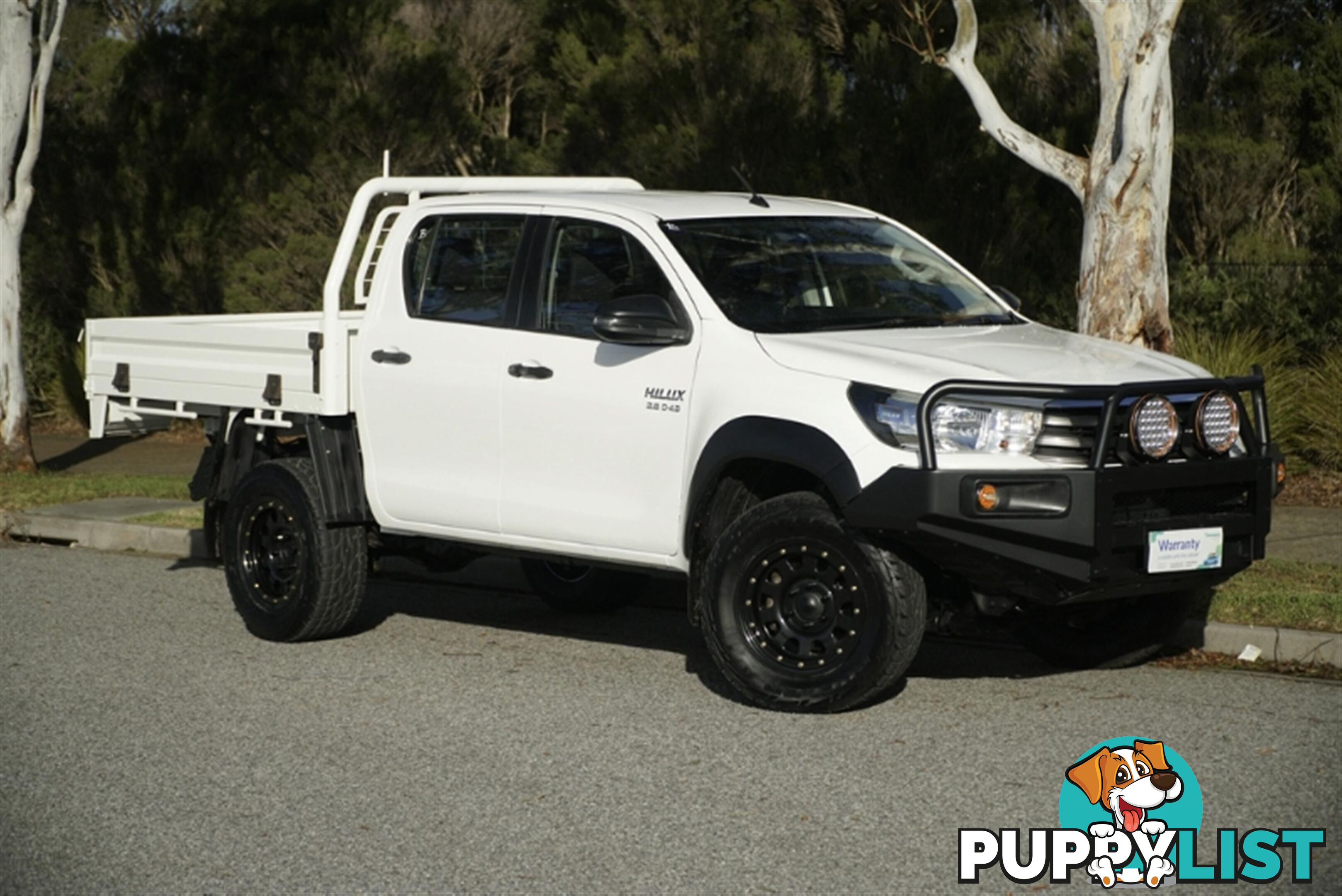 2018 TOYOTA HILUX SR DUAL CAB GUN126R CAB CHASSIS