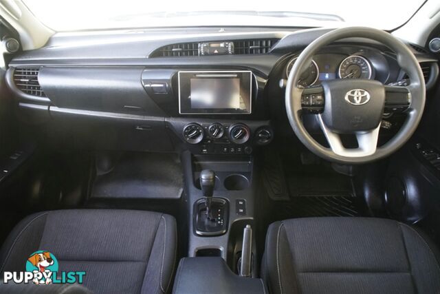 2018 TOYOTA HILUX SR DUAL CAB GUN126R CAB CHASSIS