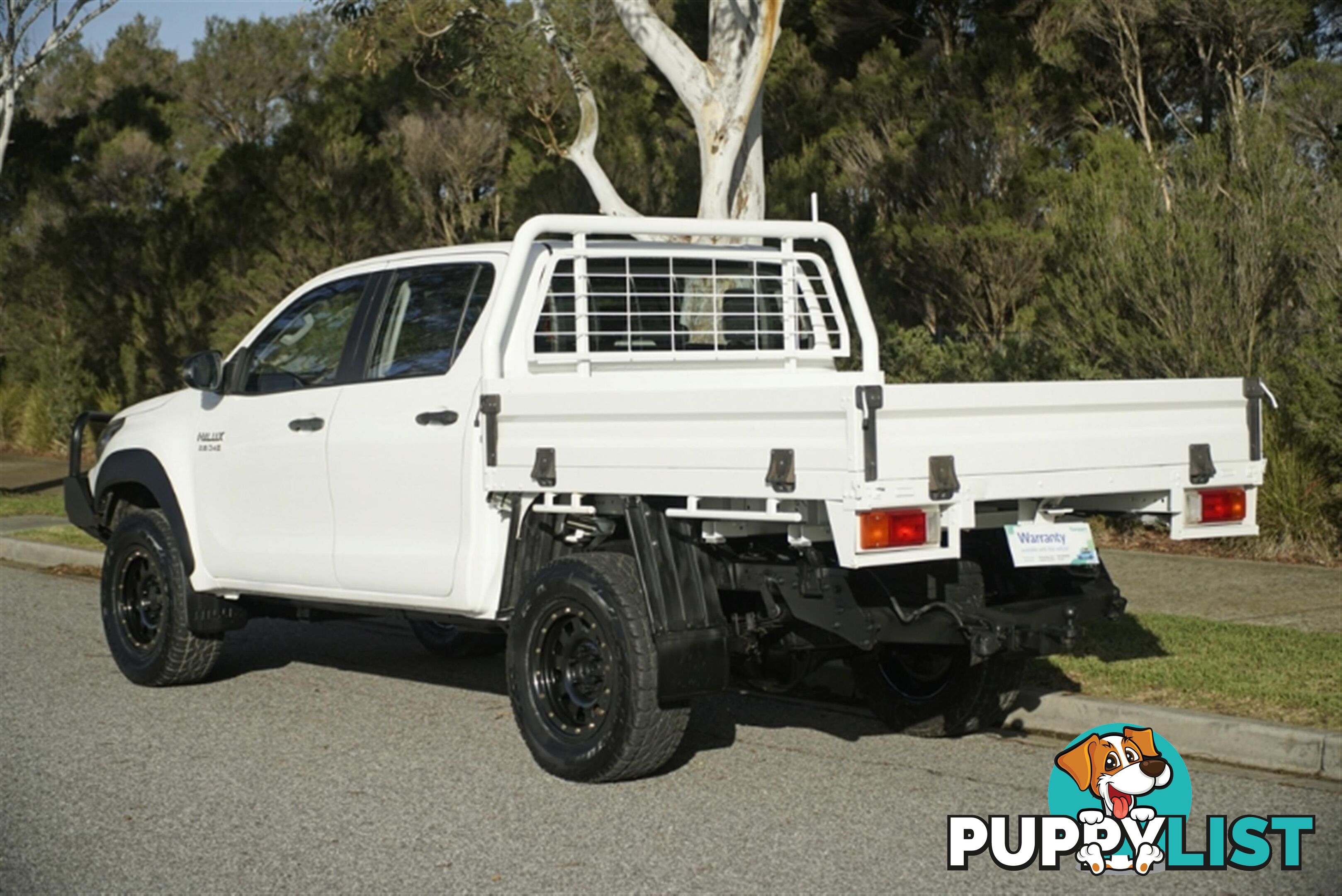 2018 TOYOTA HILUX SR DUAL CAB GUN126R CAB CHASSIS