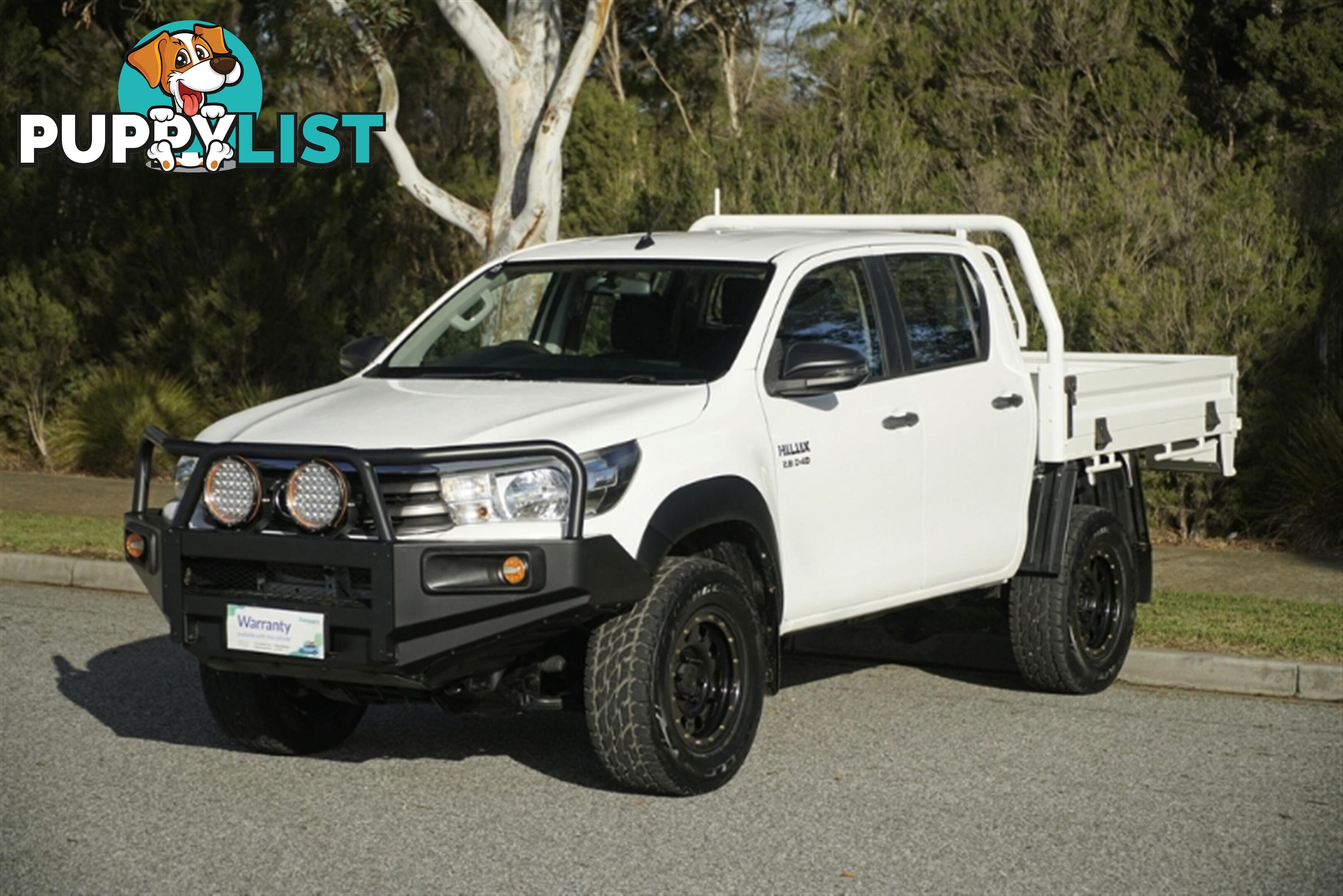 2018 TOYOTA HILUX SR DUAL CAB GUN126R CAB CHASSIS