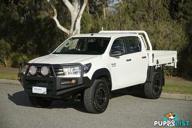 2018 TOYOTA HILUX SR DUAL CAB GUN126R CAB CHASSIS