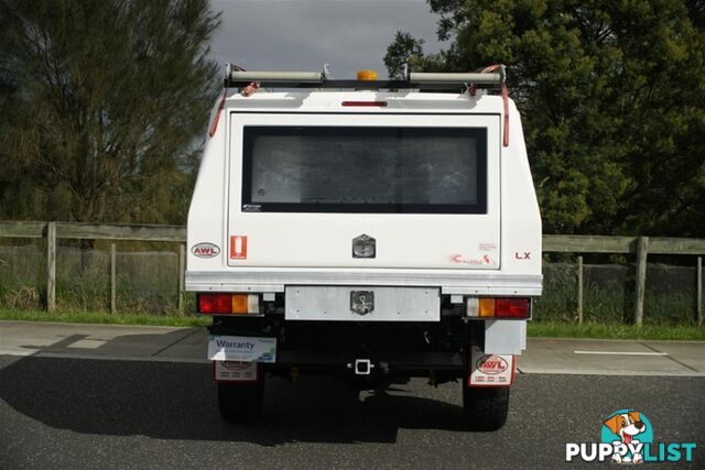 2016 ISUZU D-MAX SX EXTENDED CAB MY17 CAB CHASSIS