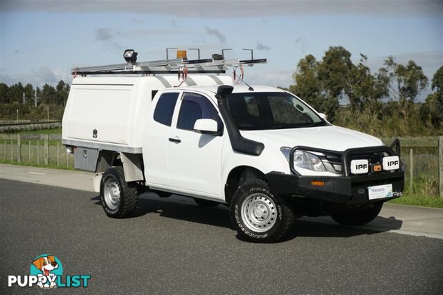 2016 ISUZU D-MAX SX EXTENDED CAB MY17 CAB CHASSIS