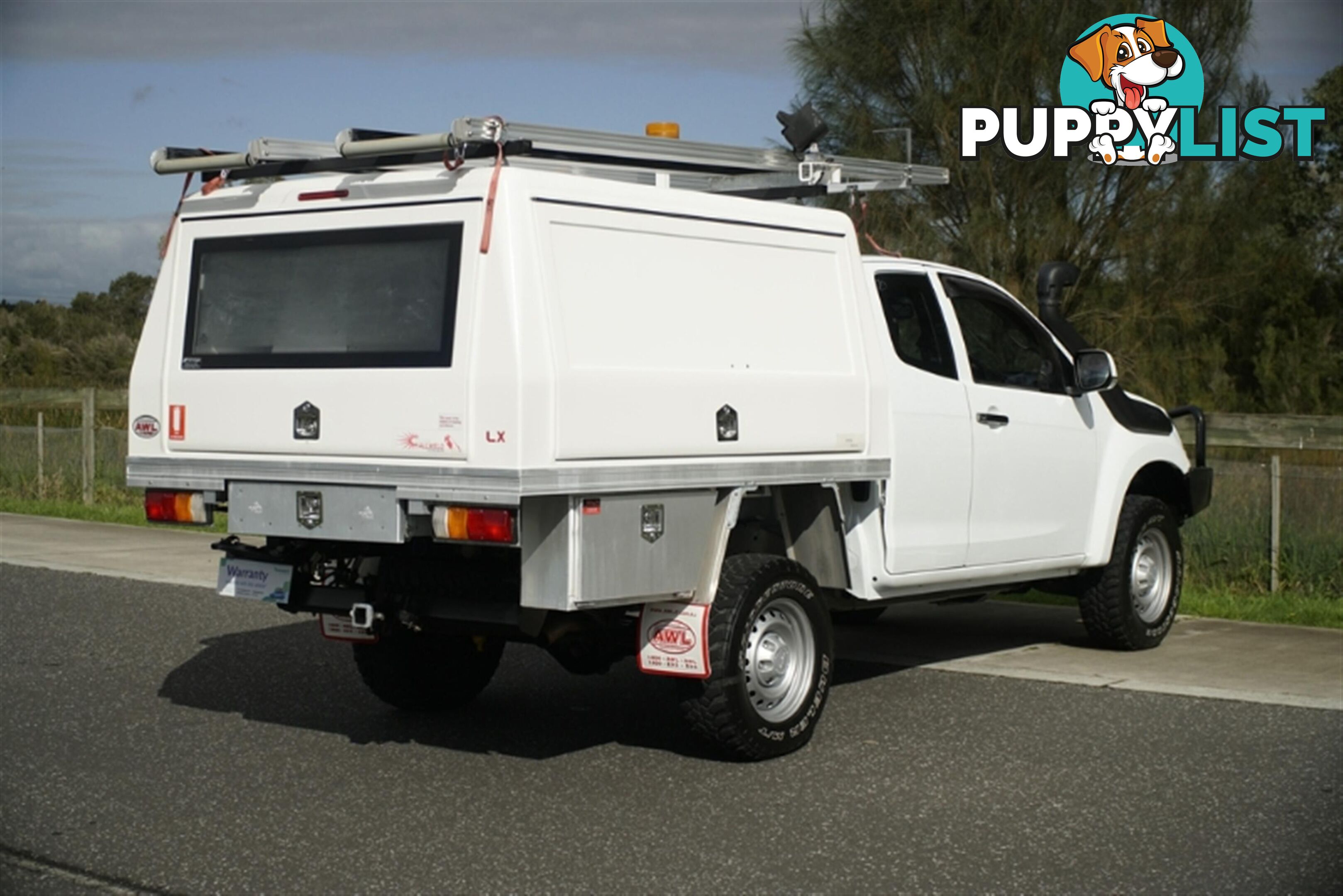 2016 ISUZU D-MAX SX EXTENDED CAB MY17 CAB CHASSIS