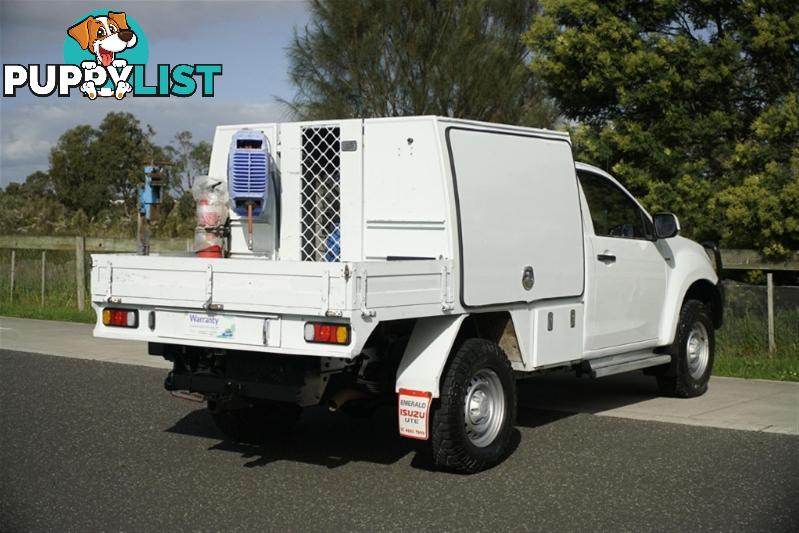 2017 ISUZU D-MAX SX SINGLE CAB MY17 CAB CHASSIS